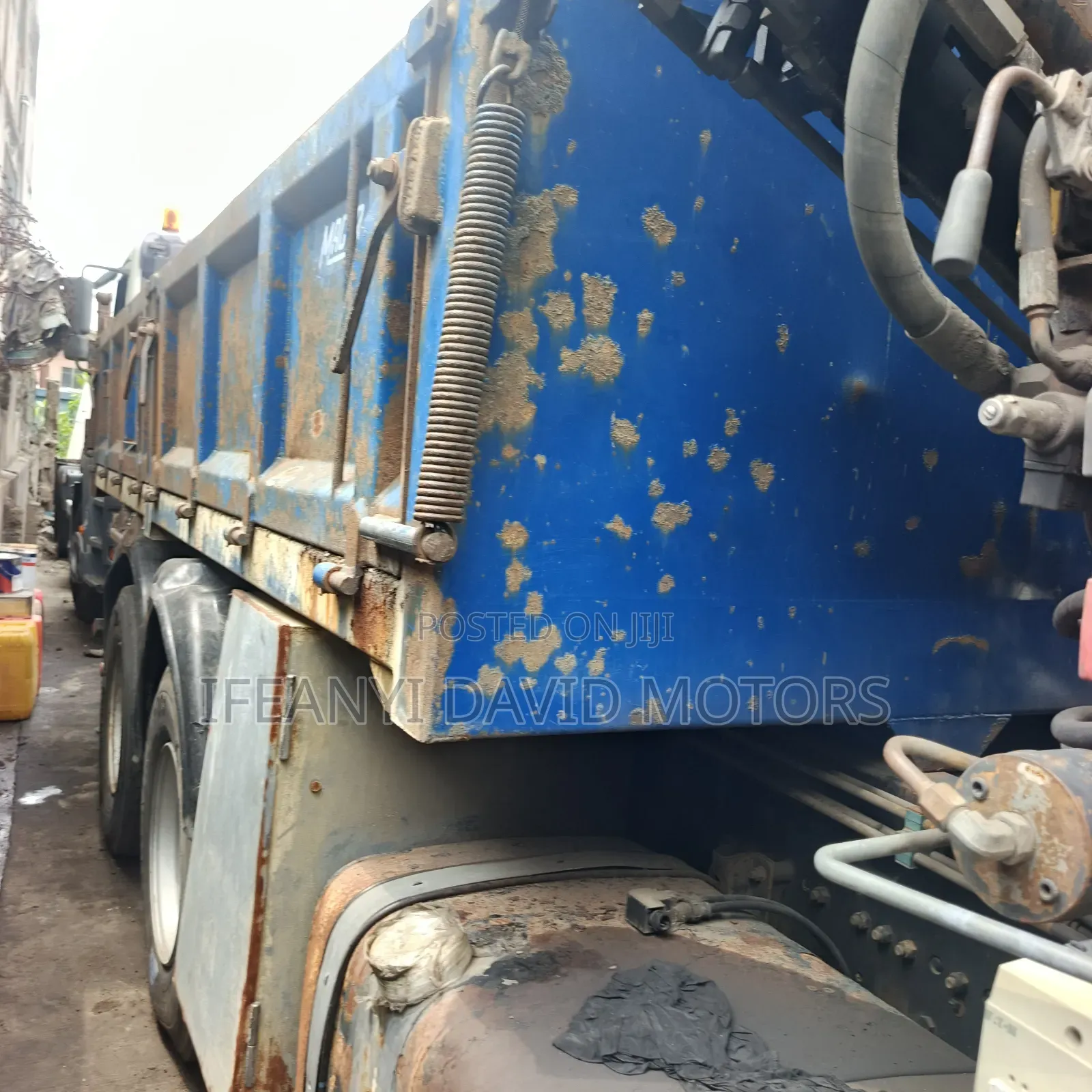 Man Diesel 18 Tons Hiab 10 Tyres With Tipper Tokunbo