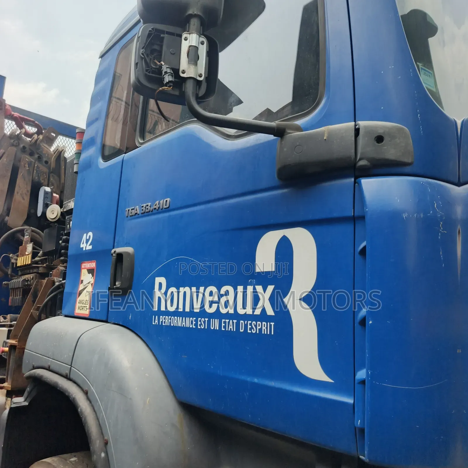 Man Diesel 18 Tons Hiab 10 Tyres With Tipper Tokunbo