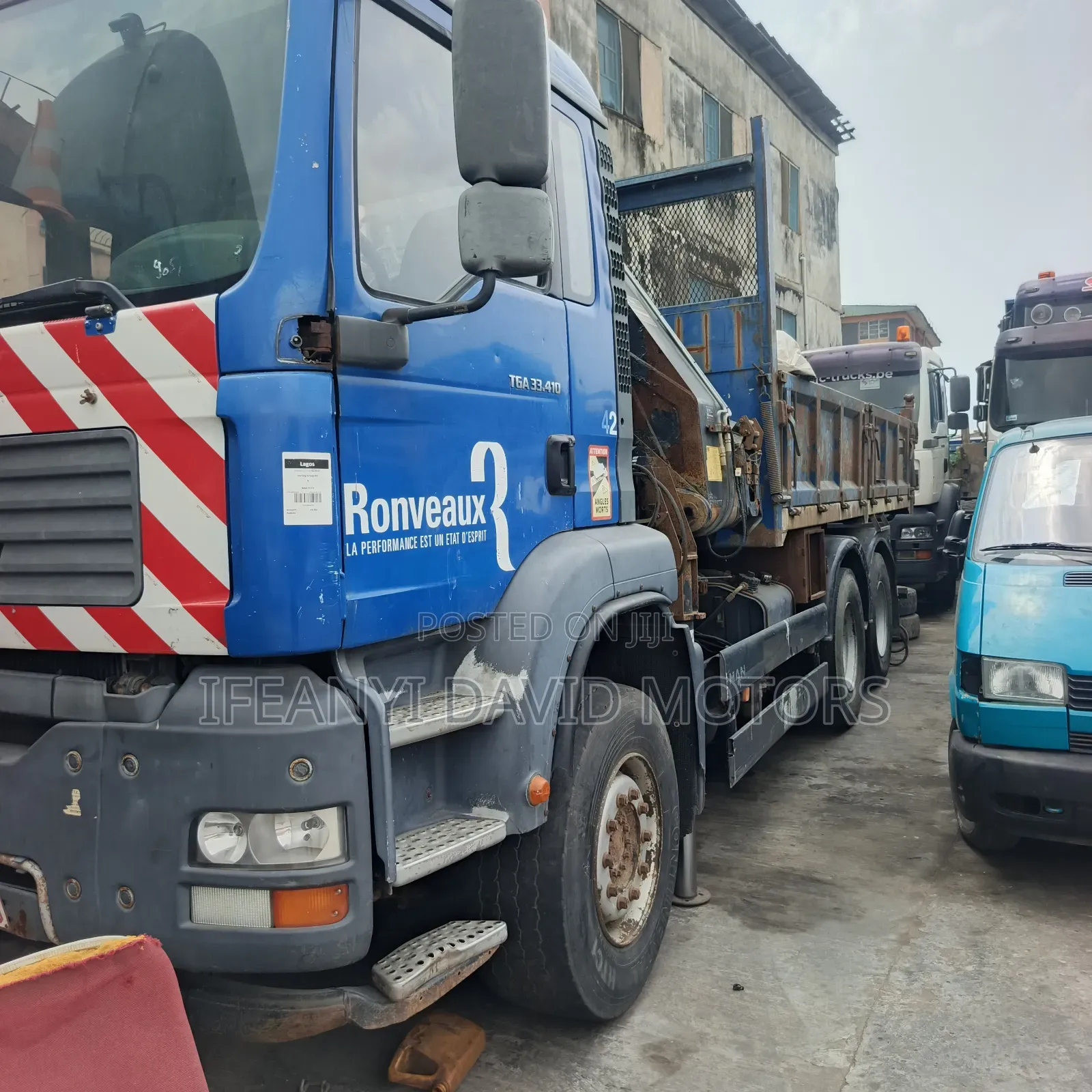 Man Diesel 18 Tons Hiab 10 Tyres With Tipper Tokunbo