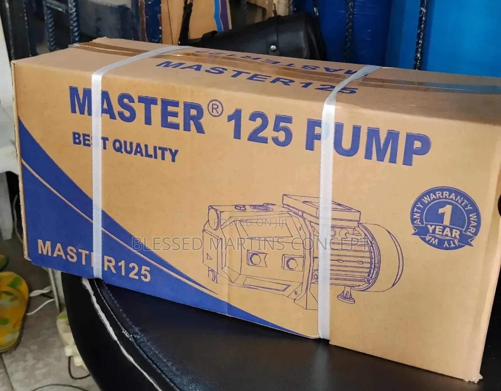 1hp Master 125 Surface Pump. 100% Copper Coil