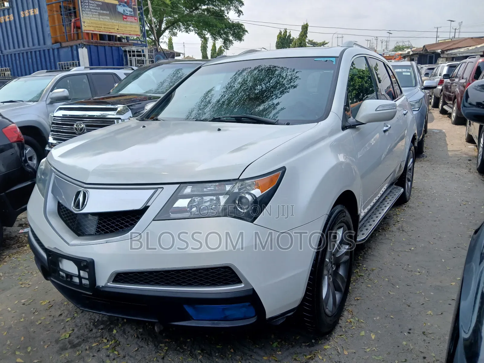 Acura MDX Advance Package SUV AWD (3.7L 6cyl 6A) 2013 White