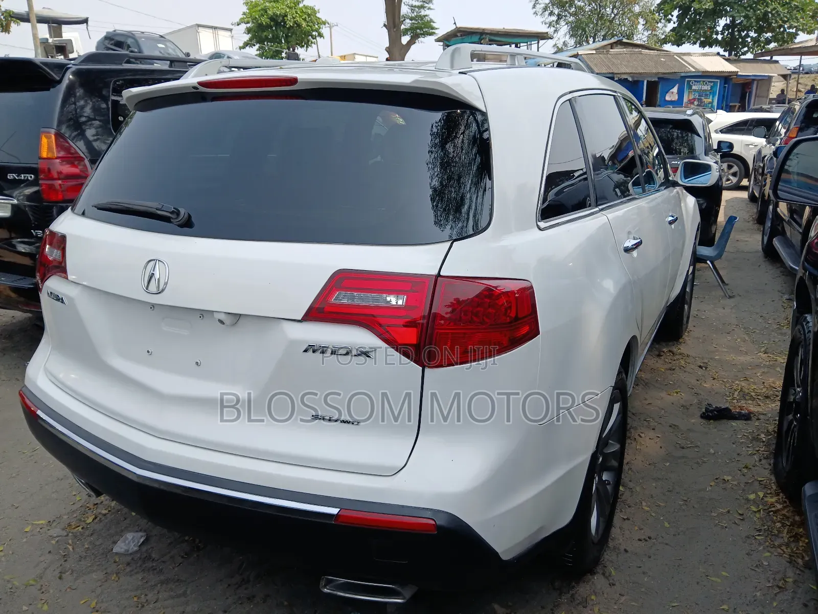 Acura MDX Advance Package SUV AWD (3.7L 6cyl 6A) 2013 White
