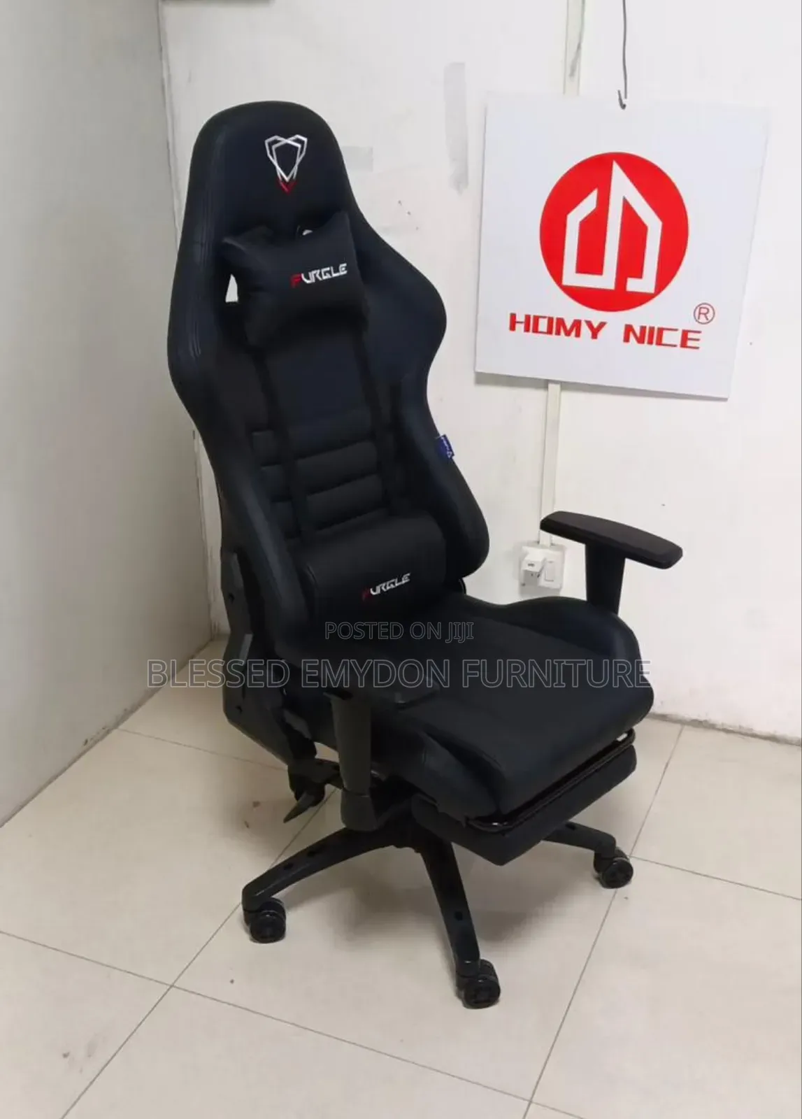 Latest Customized East Seat Designer Gaming Chair-Black