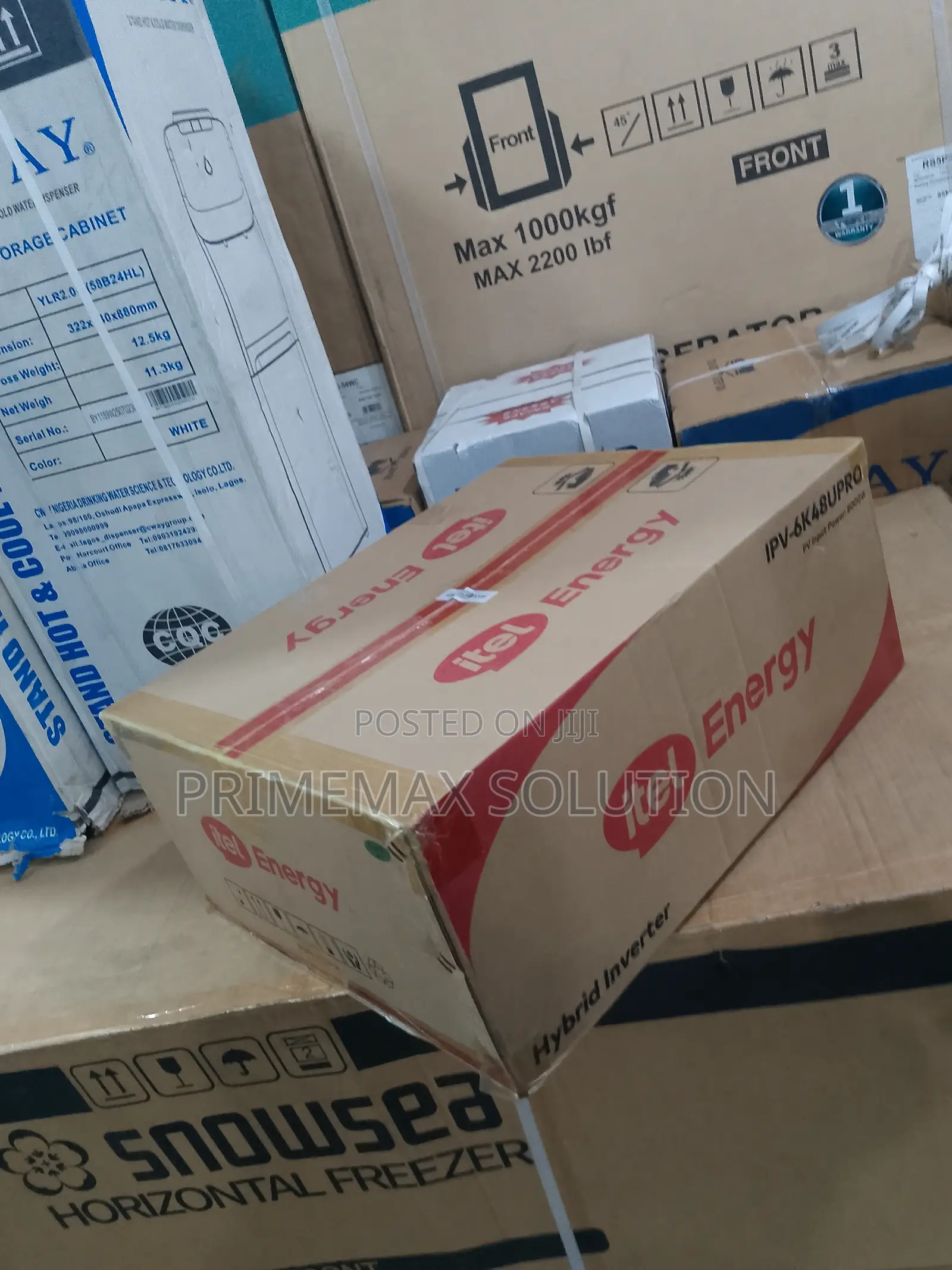 Itel Ipv-6k48upro: 6kw Hybrid Solar Inverter With Ip54 Protection