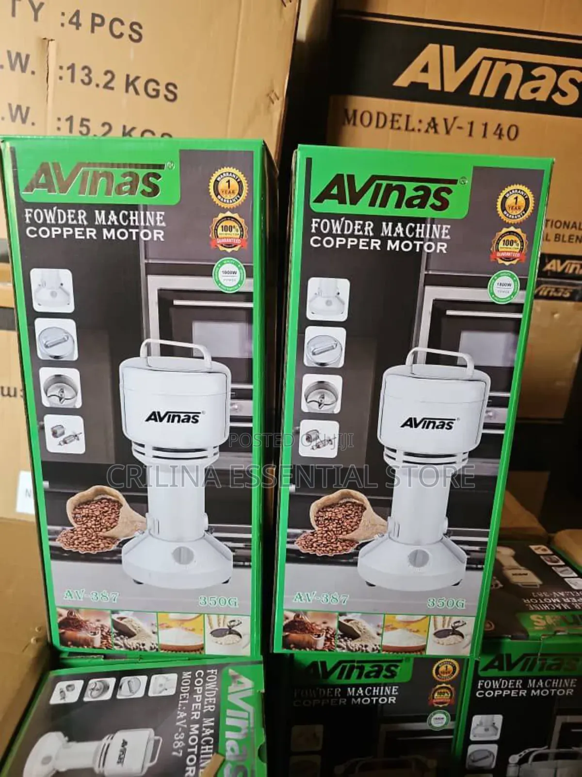 350gram Avinas Powder Grinder Machine