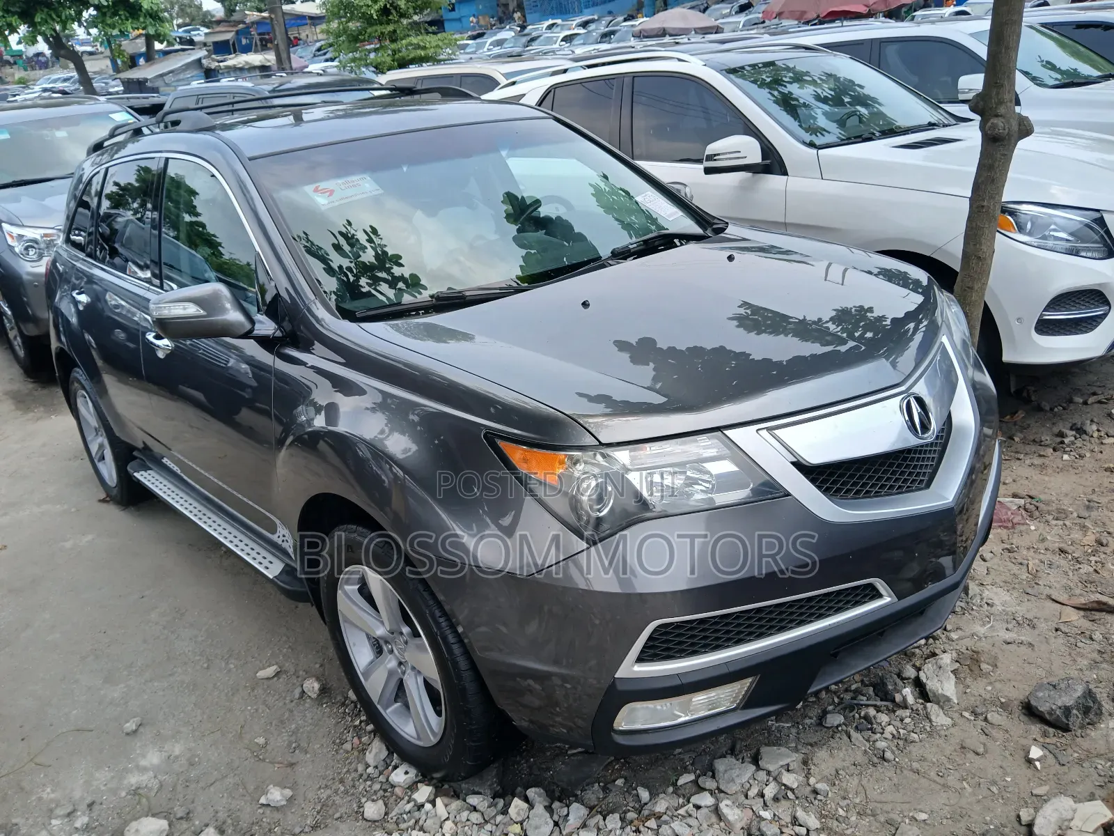 Acura MDX Advance Package SUV AWD (3.7L 6cyl 6A) 2012 Gray