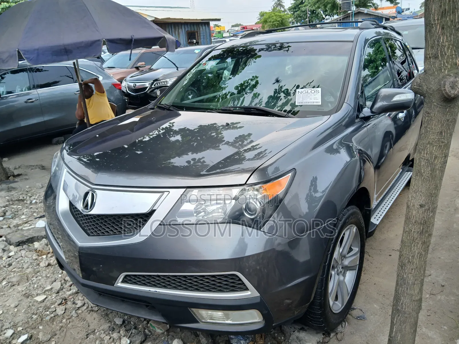 Acura MDX Advance Package SUV AWD (3.7L 6cyl 6A) 2012 Gray