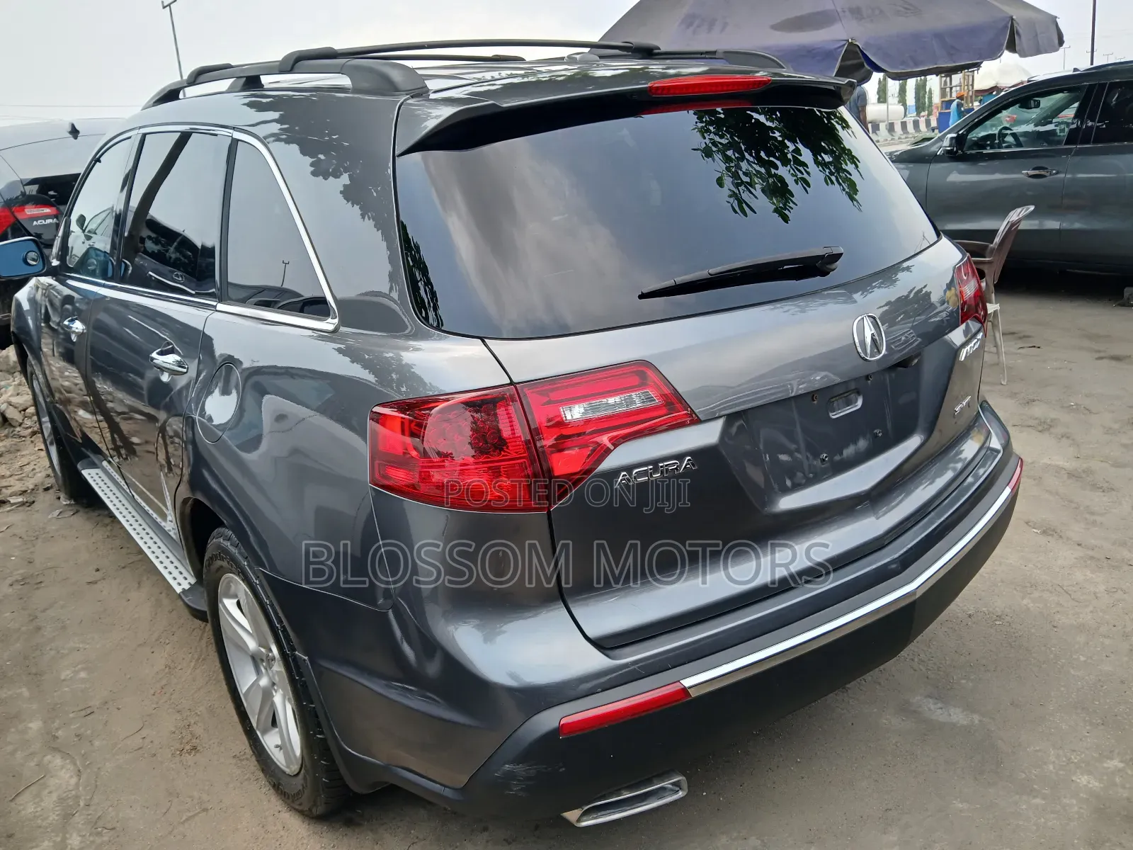 Acura MDX Advance Package SUV AWD (3.7L 6cyl 6A) 2012 Gray