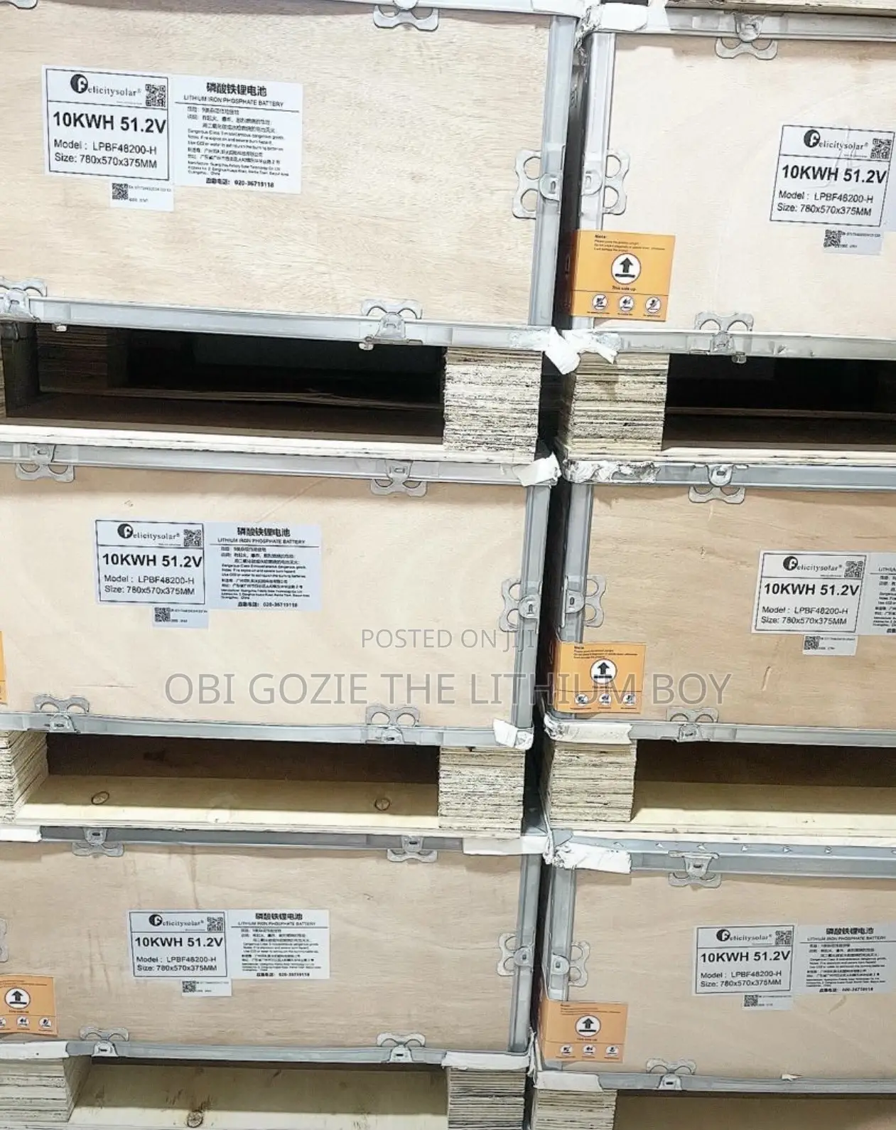 10kwh-51.2v Felicity Solar Lithium Battery. Best Solar Distributor
