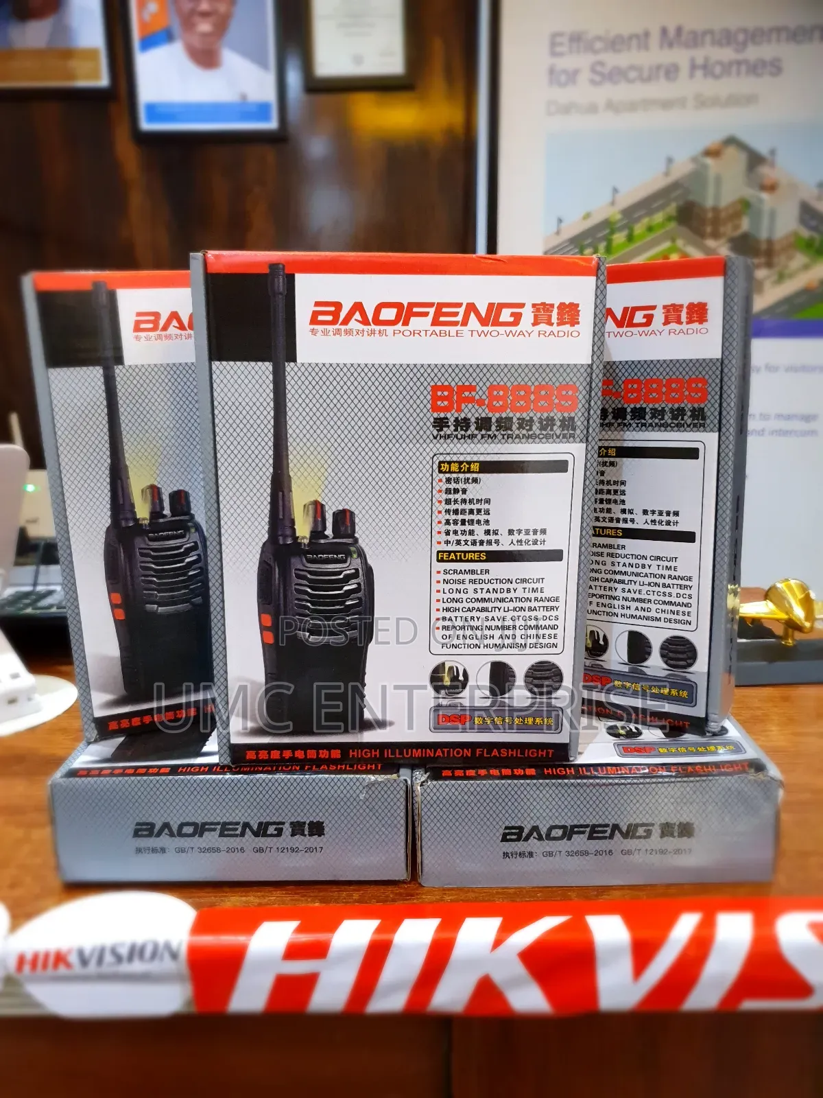 Baofeng Two-Way Radio 888s - 5 Sets