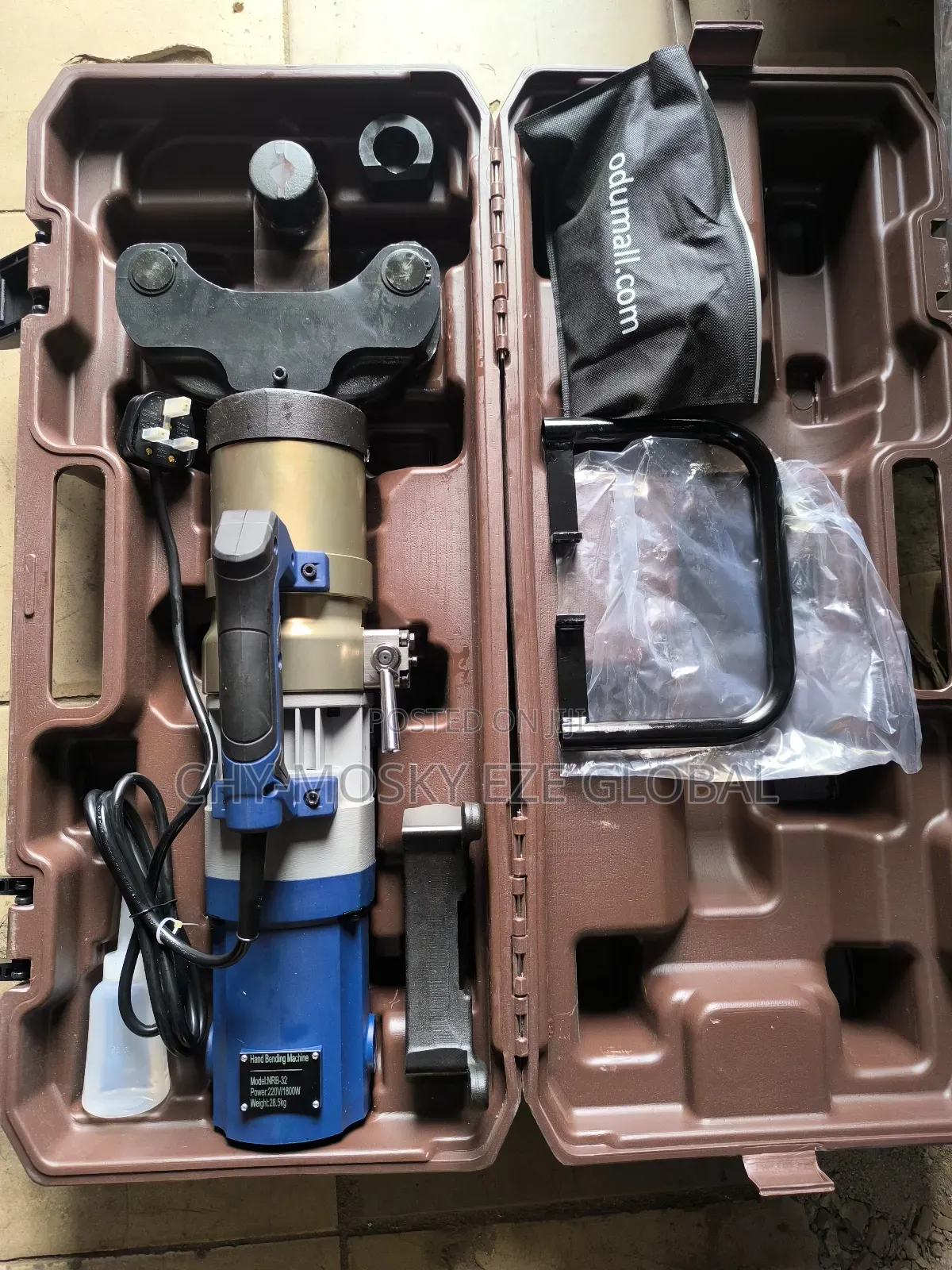 Electric Handheld Rod/Rebar Bending Machine (6-32mm)