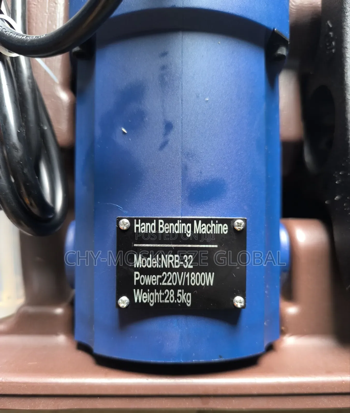 Electric Handheld Rod/Rebar Bending Machine (6-32mm)
