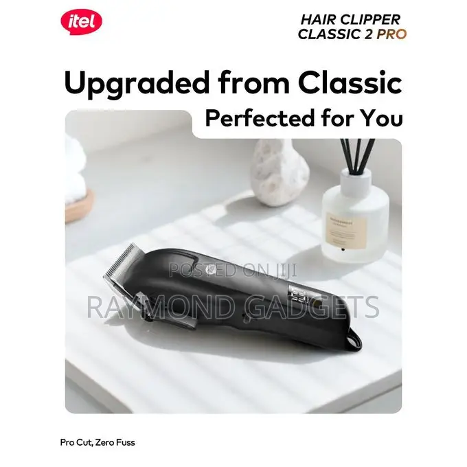 Itel Classic 2 Pro Hair Clipper – 2000mah, 240min Runtime Ihc-33pro