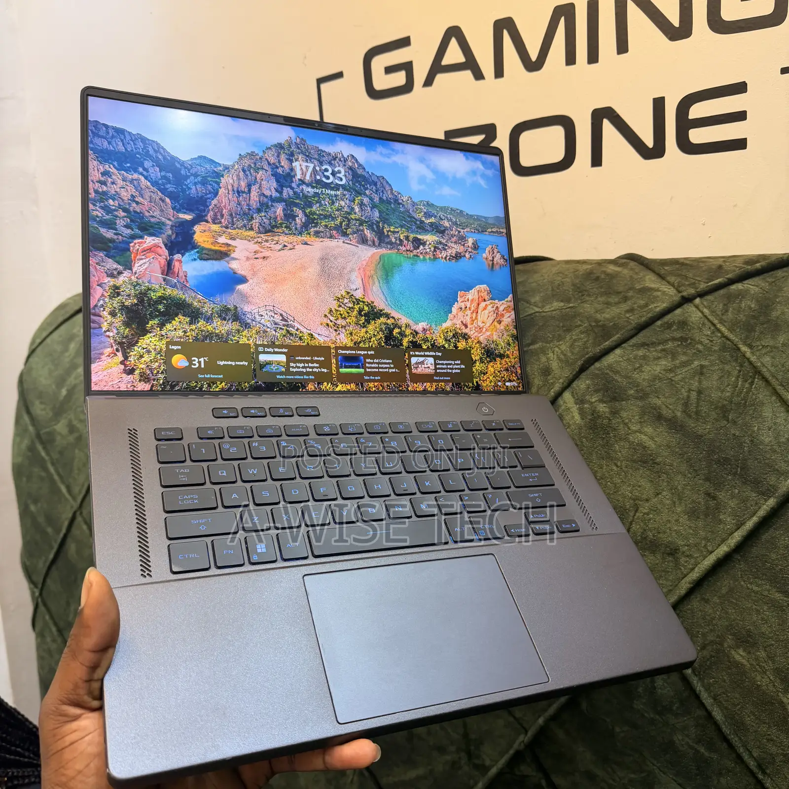 Laptop Asus ROG Zephyrus G16 16GB Intel Core i9 SSD 1T