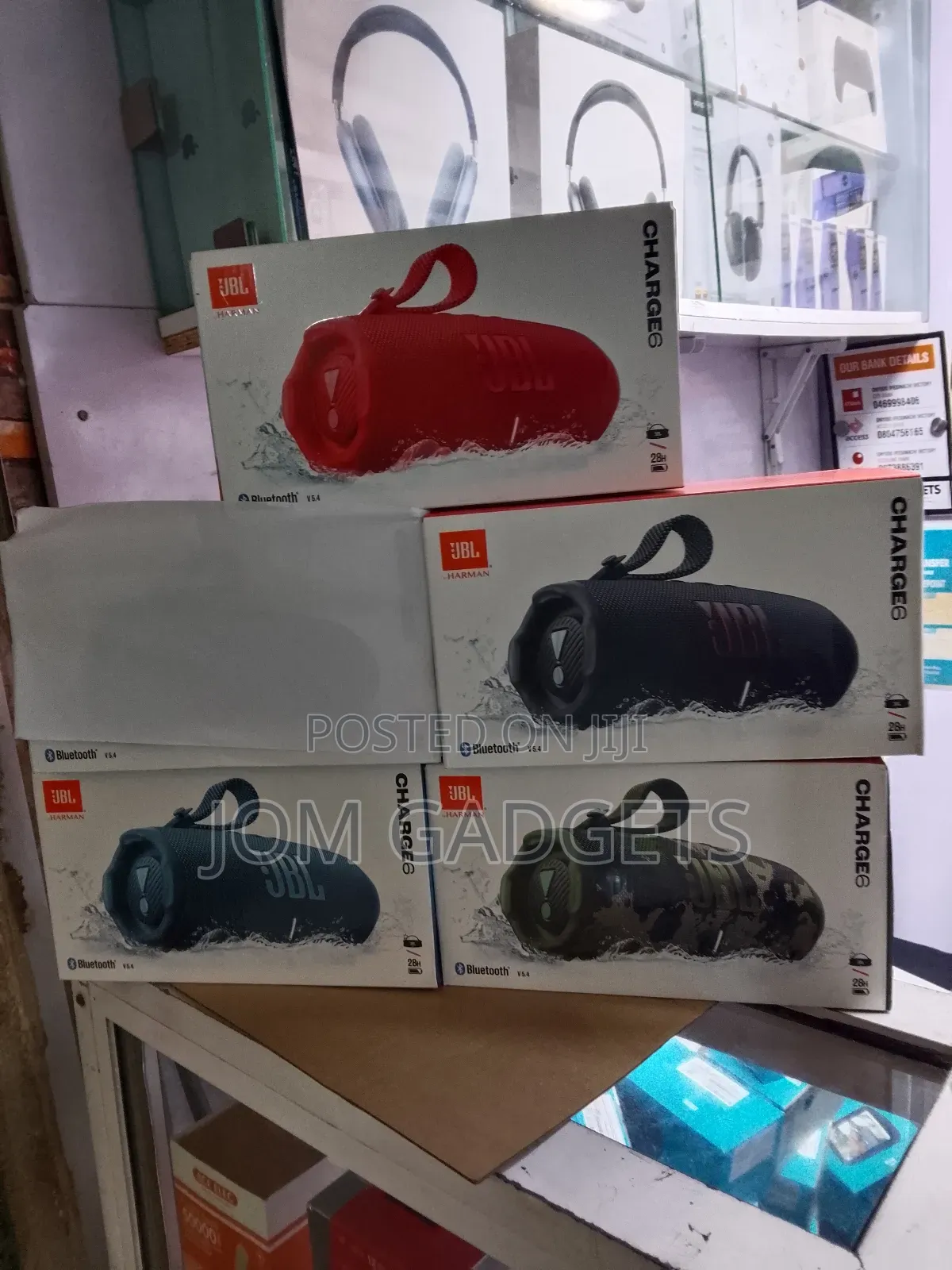 JBL Charge 6 Portable Bluetooth Speaker