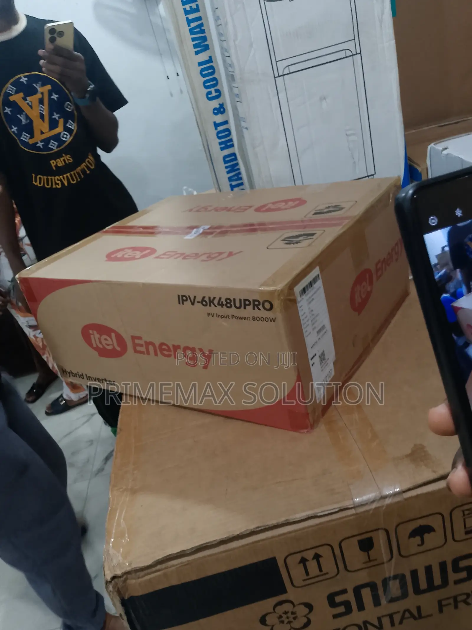 Reliable Backup Power: Itel 6kw 48v Hybrid Inverter Ipv-6k48upro