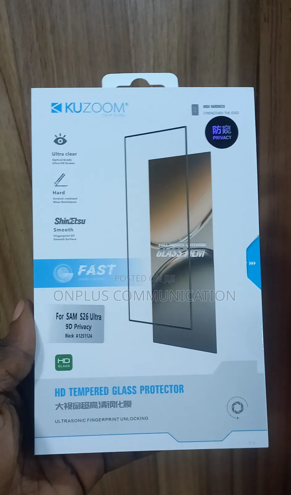 Samsung Galaxy S26 Ultra Kuzoom Screen Protector