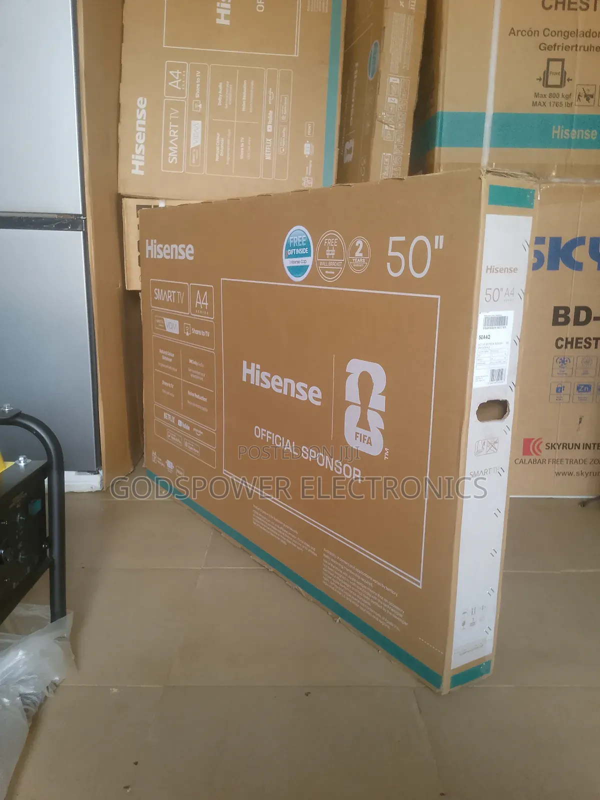Hisense 50 Inches Vidda Smart Tv With Free Wall Bracket