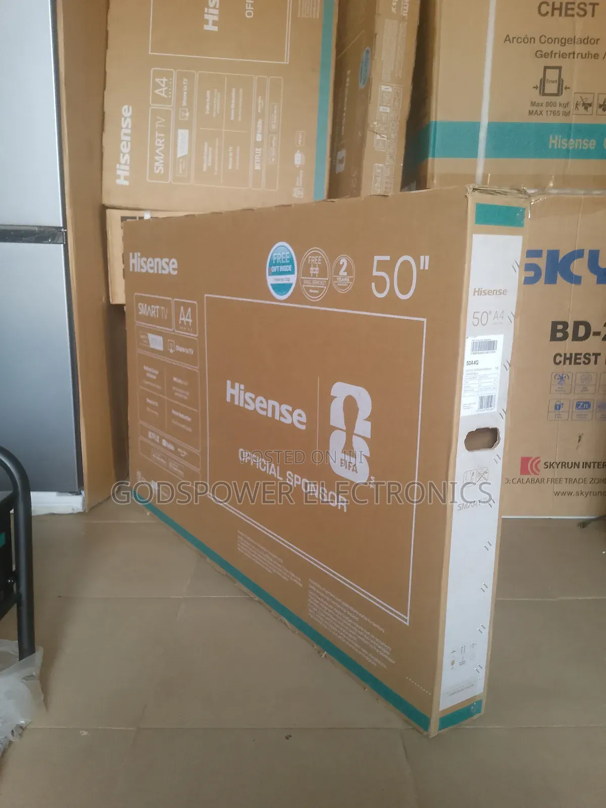 Hisense 50 Inches Vidda Smart Tv With Free Wall Bracket