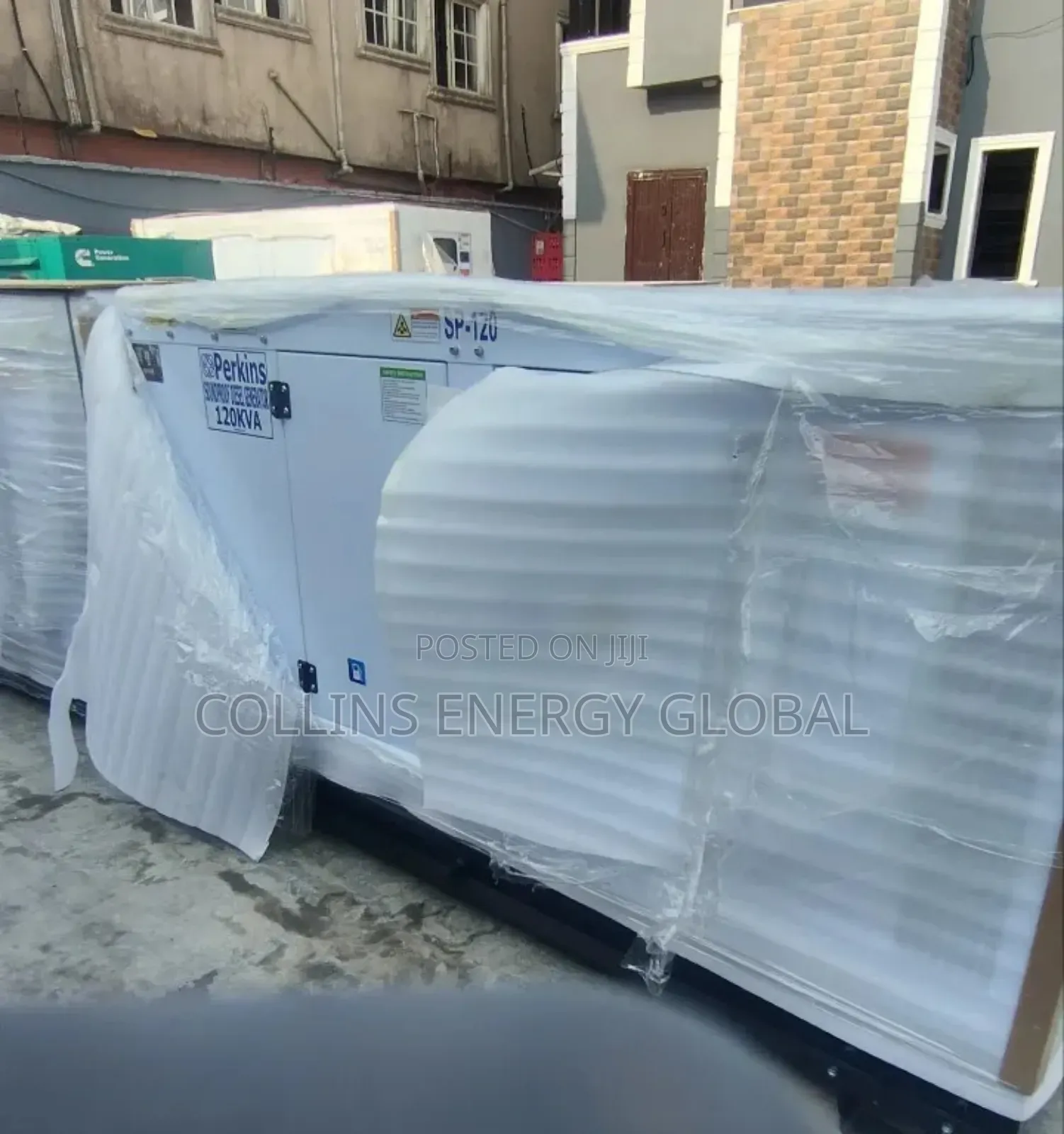 120kva Brand New Uk Perkins Soundproof Copper Coil Generator