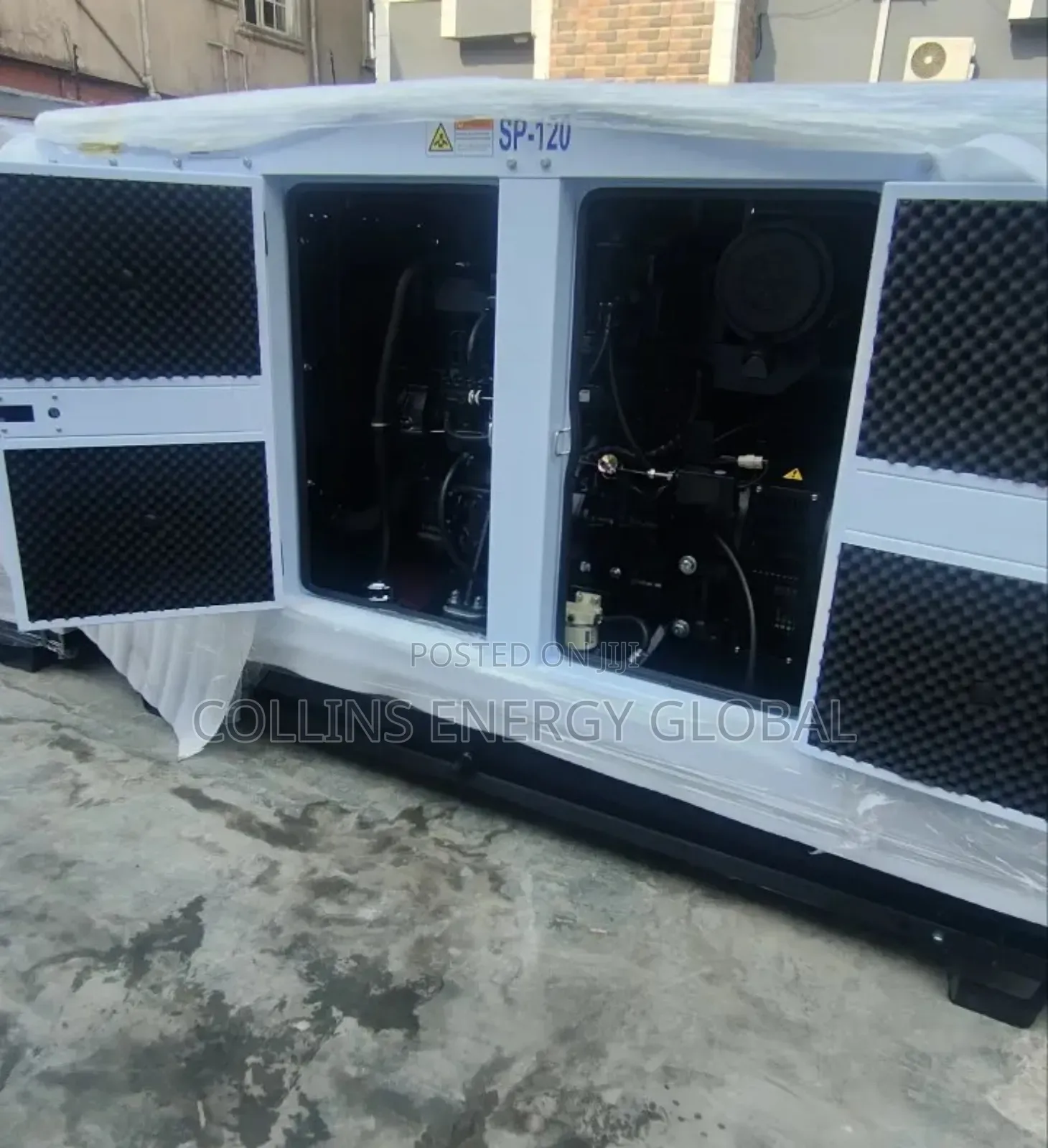 120kva Brand New Uk Perkins Soundproof Copper Coil Generator
