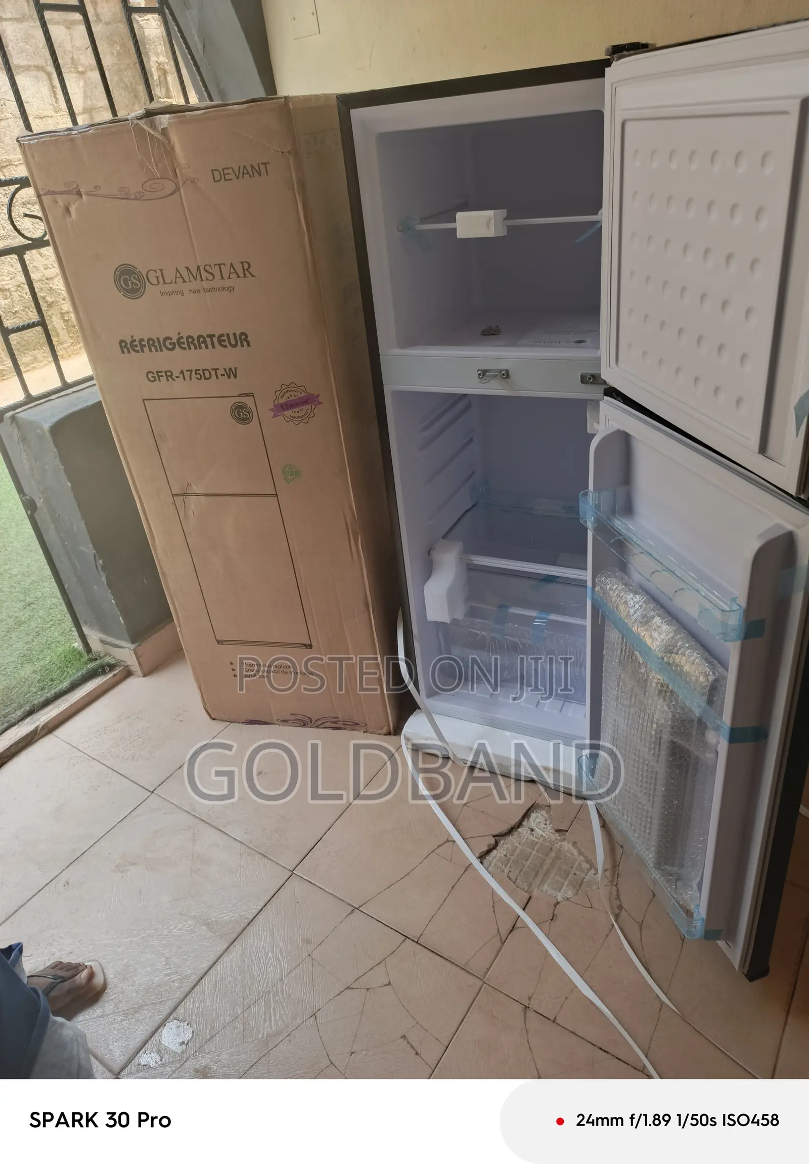 Glamstar 175l Double Door Refrigerator – Energy Efficient