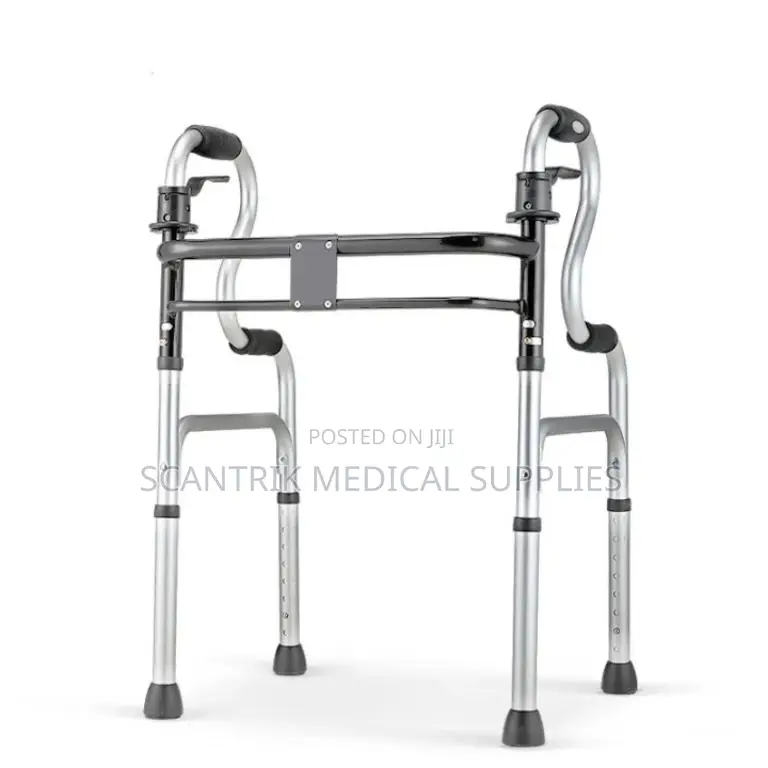 Adjustable Walking Frame Without Wheels for Elderly Mobility