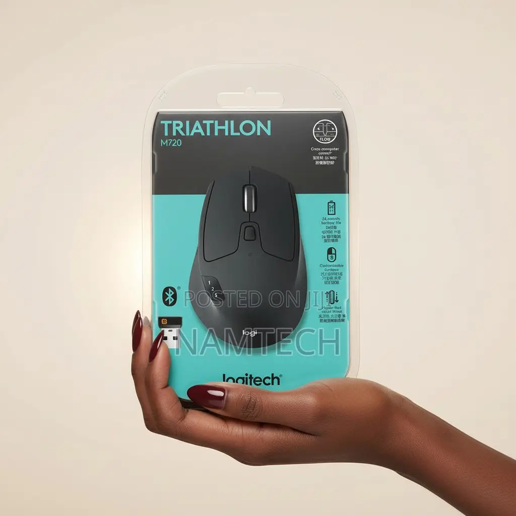 Logitech M720 Triathlon Multi-Device Wireless Mouse