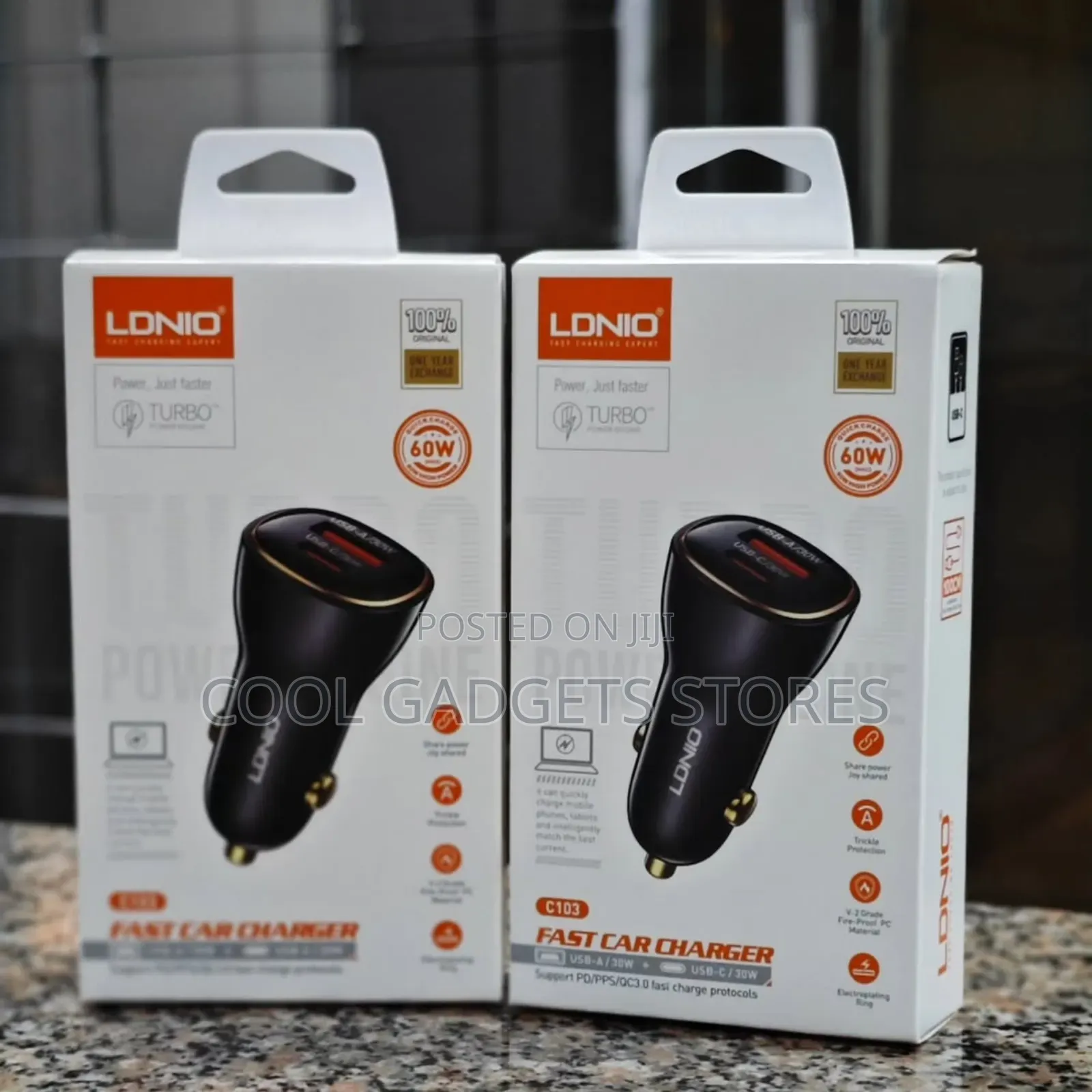 Ldnio C103 60w Fast Car Charger