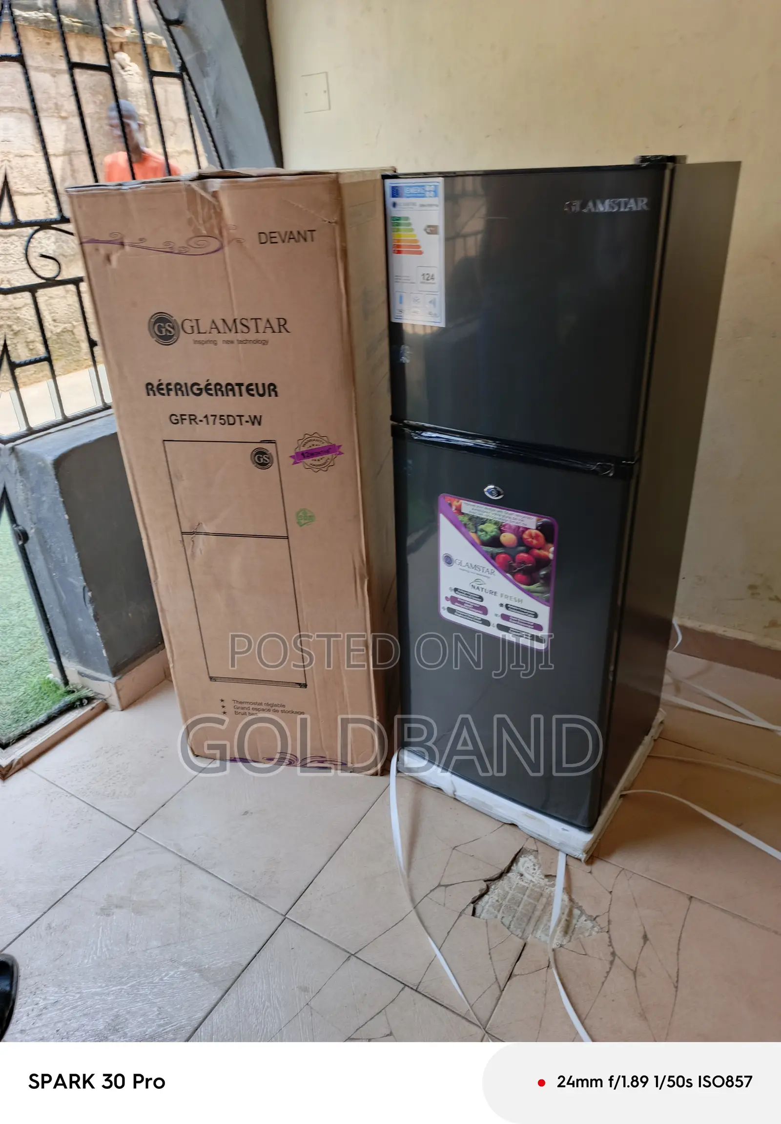 Glamstar 175l Double Door Refrigerator – Durable Build