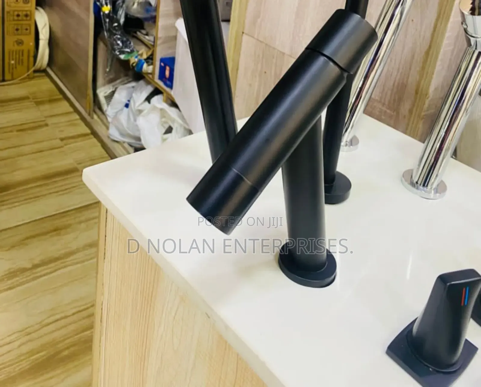 Luxury Matte Black Toilet Jet Mixer Tap