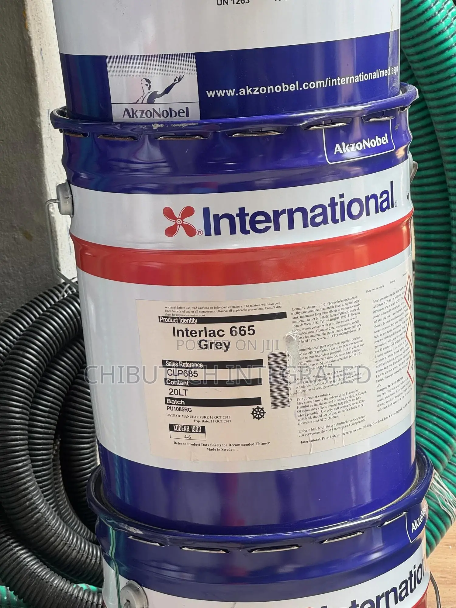 International Marine Paint Interlac 665 Geay 20l