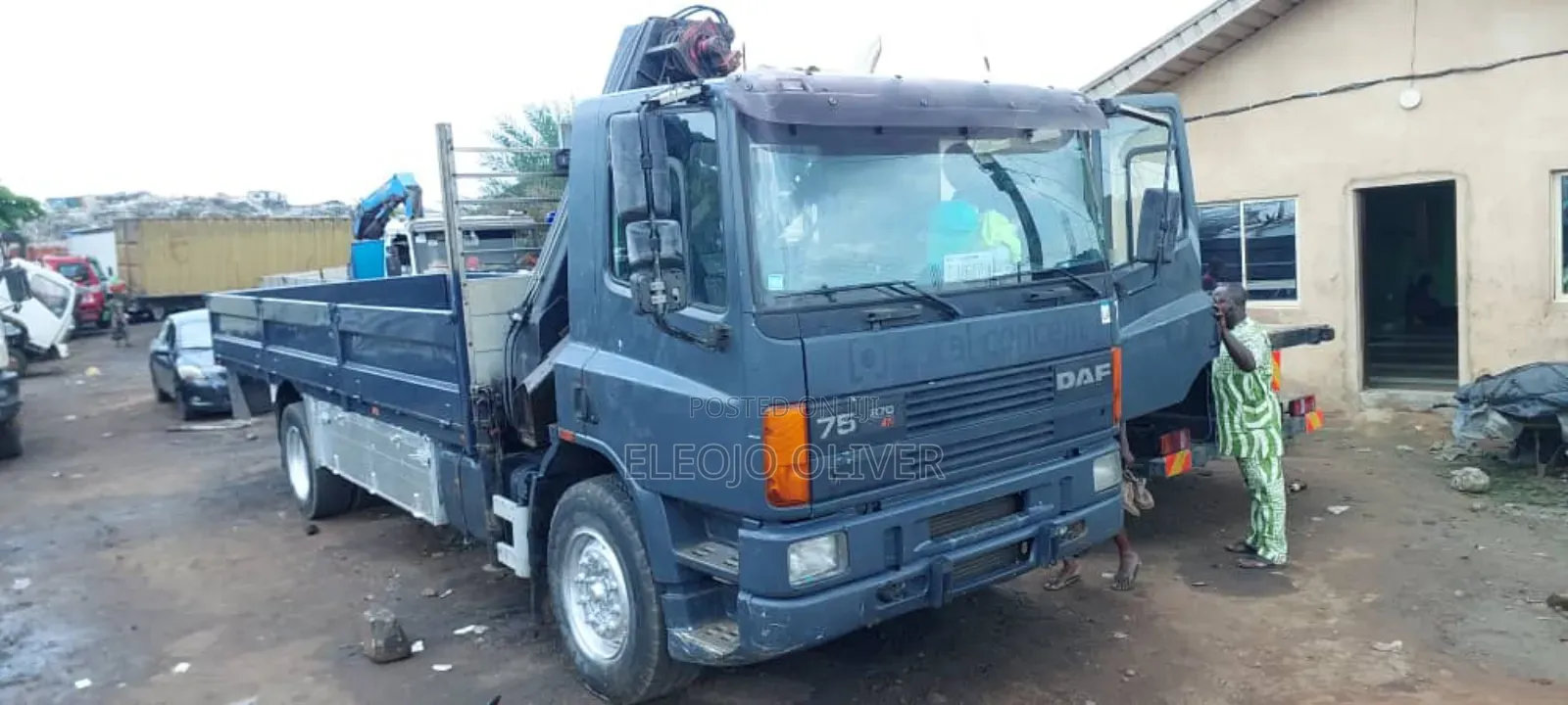 Self-Loader Truck for Rent in Lagos