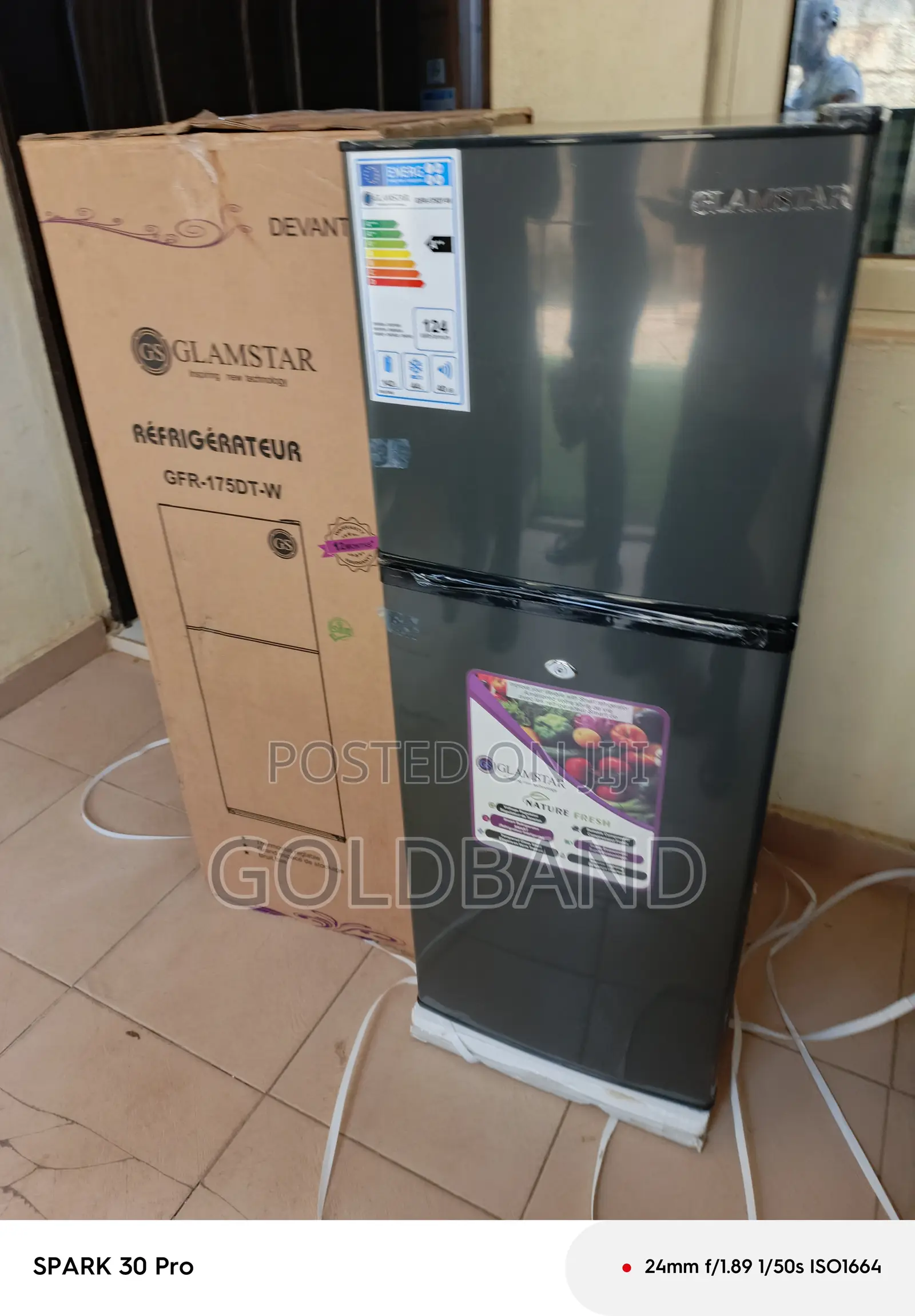 Glamstar 175l Double Door Fridge – Energy Efficient Appliance
