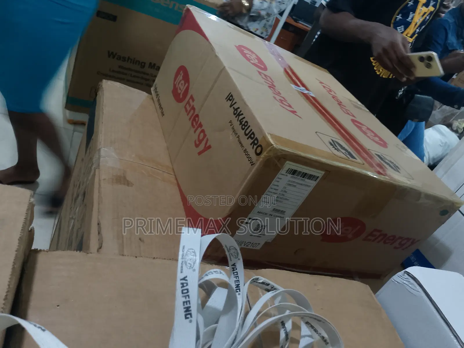 Itel Ipv-6k48upro: High Pv Input 6kw Hybrid Solar Inverter