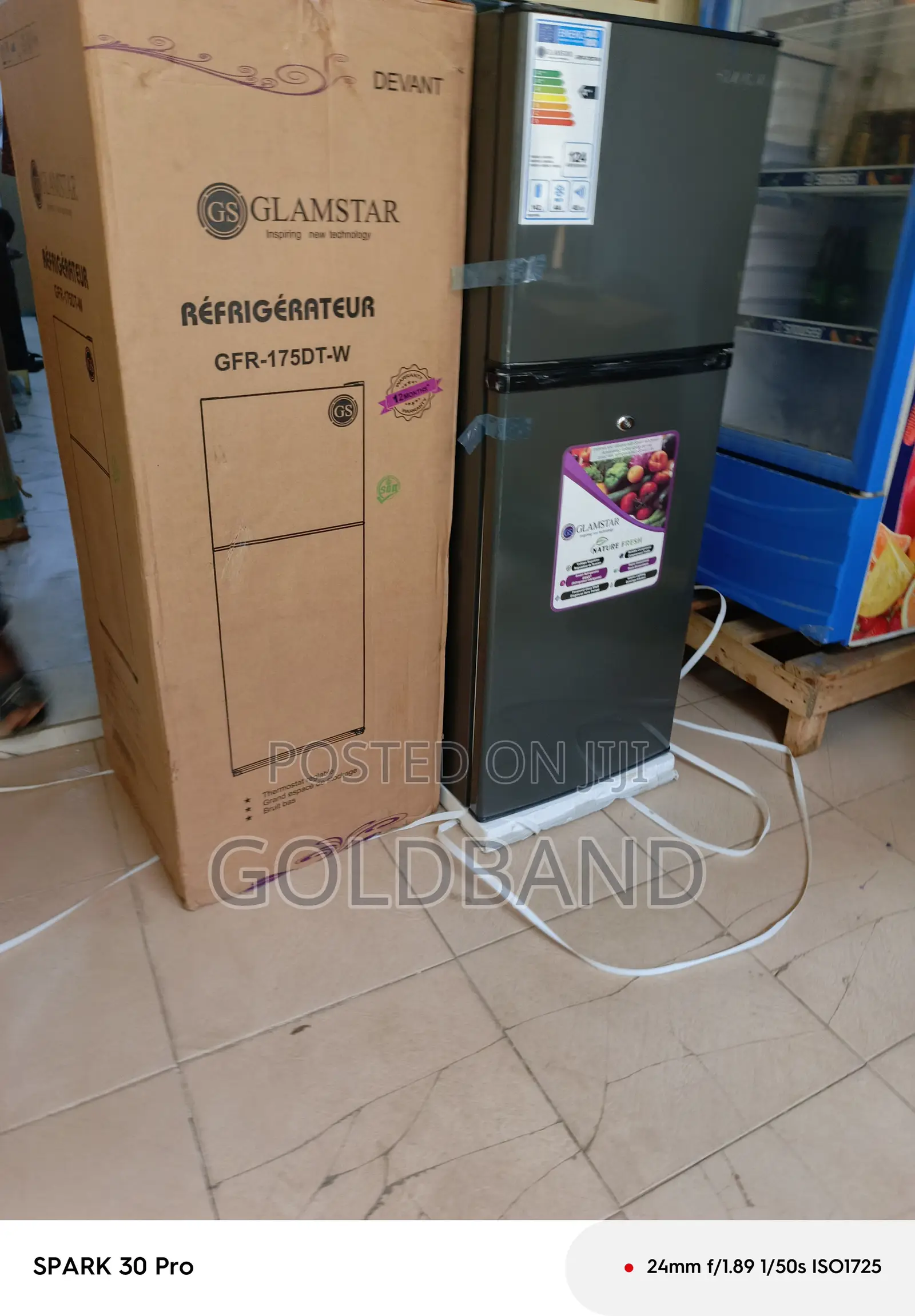 Glamstar 175l Fridge – Spacious Food Storage