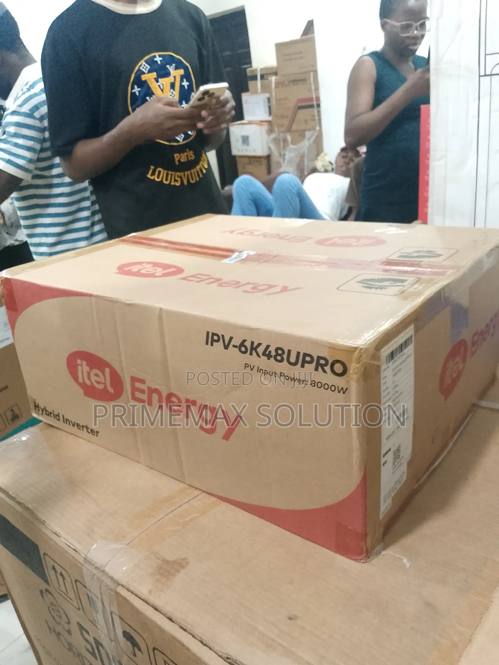 Powerful 6kw Solar Backup: Itel Ipv-6k48upro Hybrid Model
