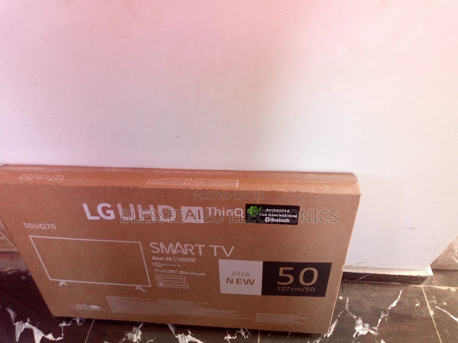 50 Inches With Mute Standard Tv