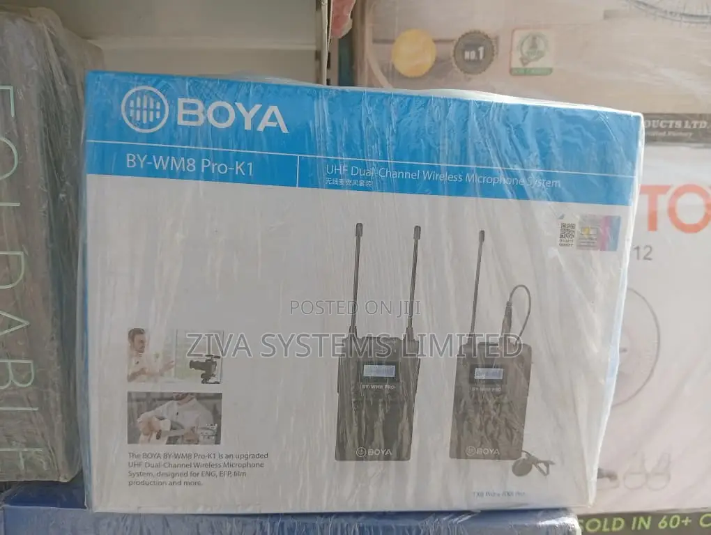 Boya by-Wm5 Pro- Wireless Microphone