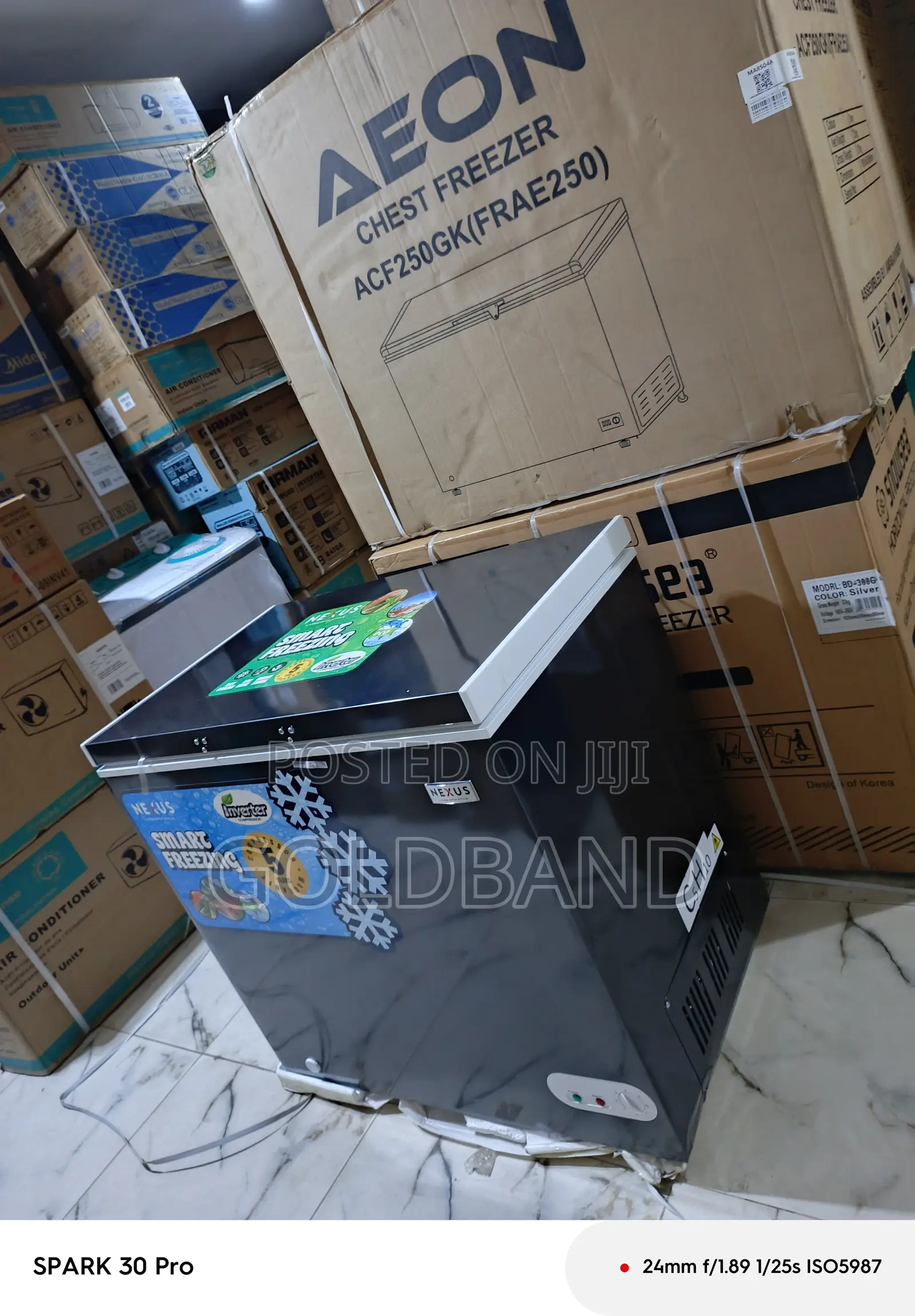 Nexus 205l Inverter Chest Freezer – Energy Saving