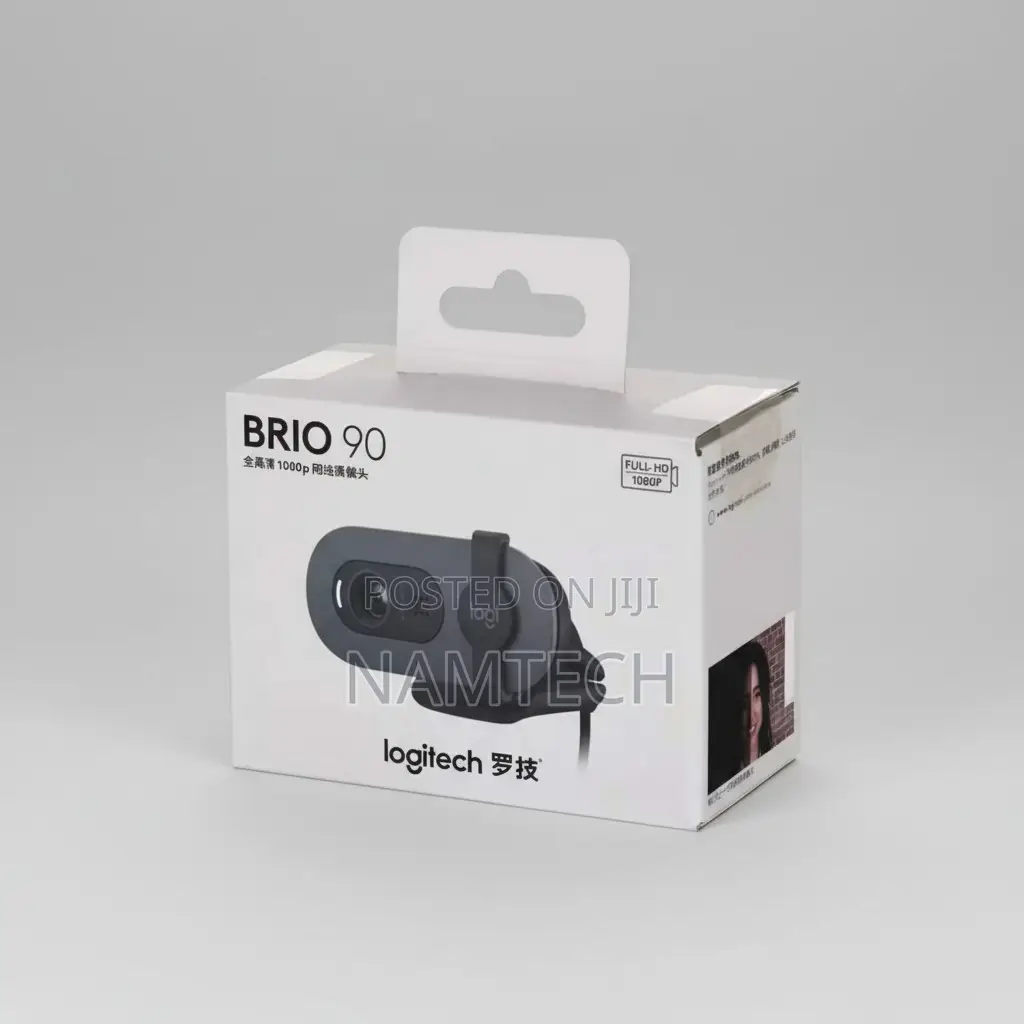 Logitech Brio 90 Full Hd 1080p Webcam With Privacy Shutter