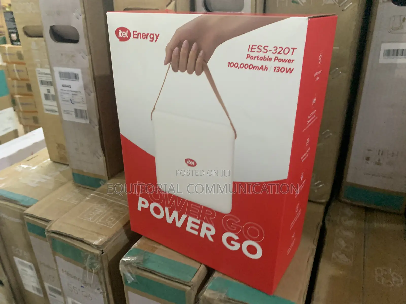 Itel Iess-320t High Capacity Power Bank 130w