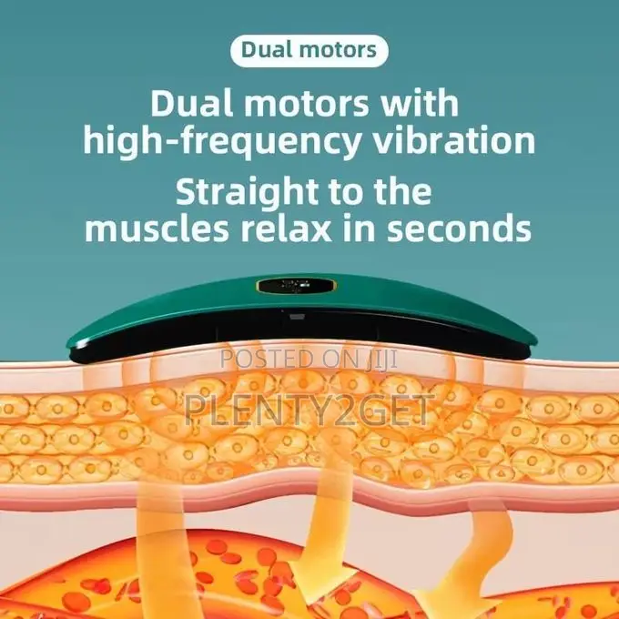 Electric Waist Massager - Used for Waist Exercise, Abdominal Fitness