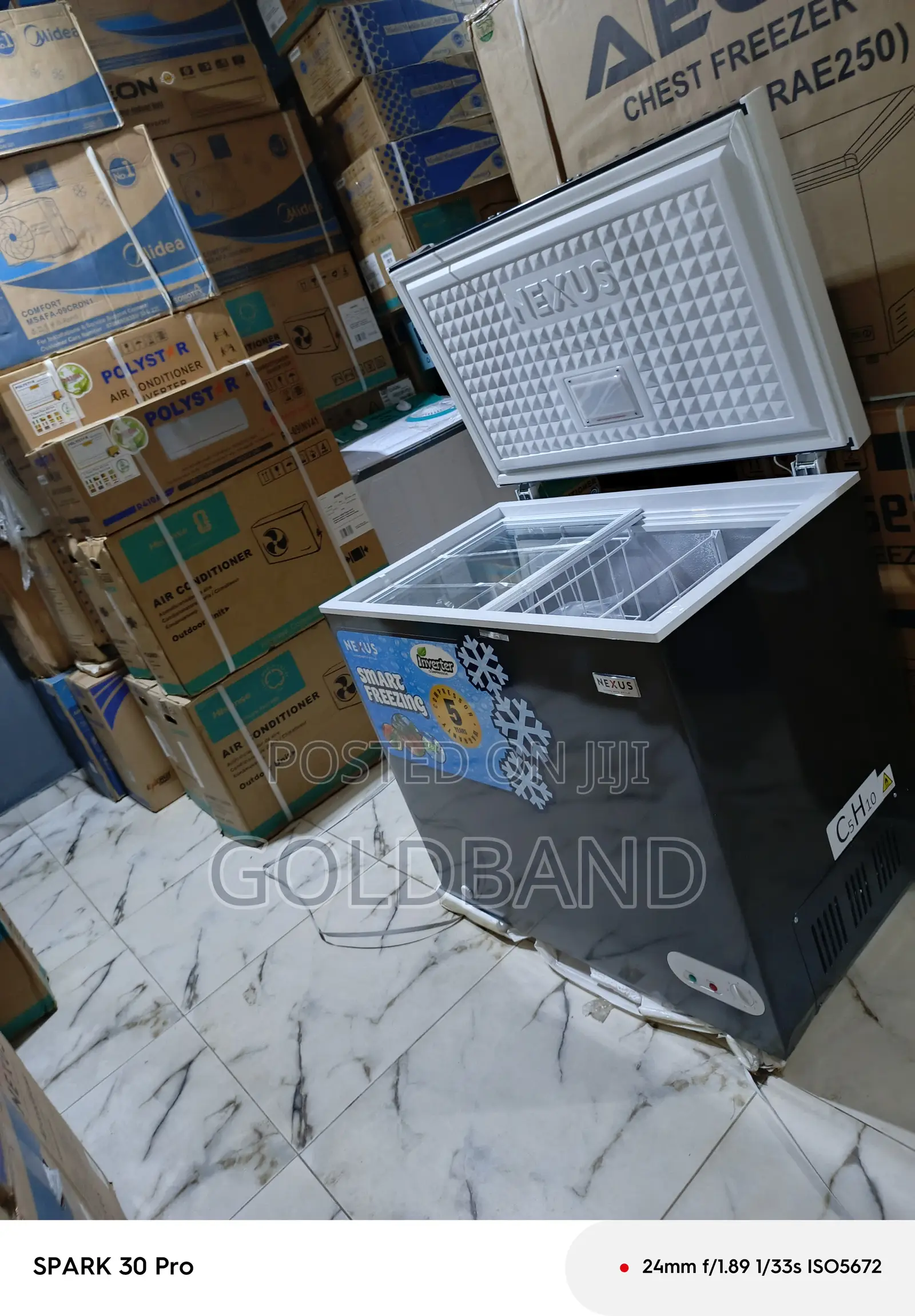 Nexus 205l Inverter Freezer – Low Electricity Consumption