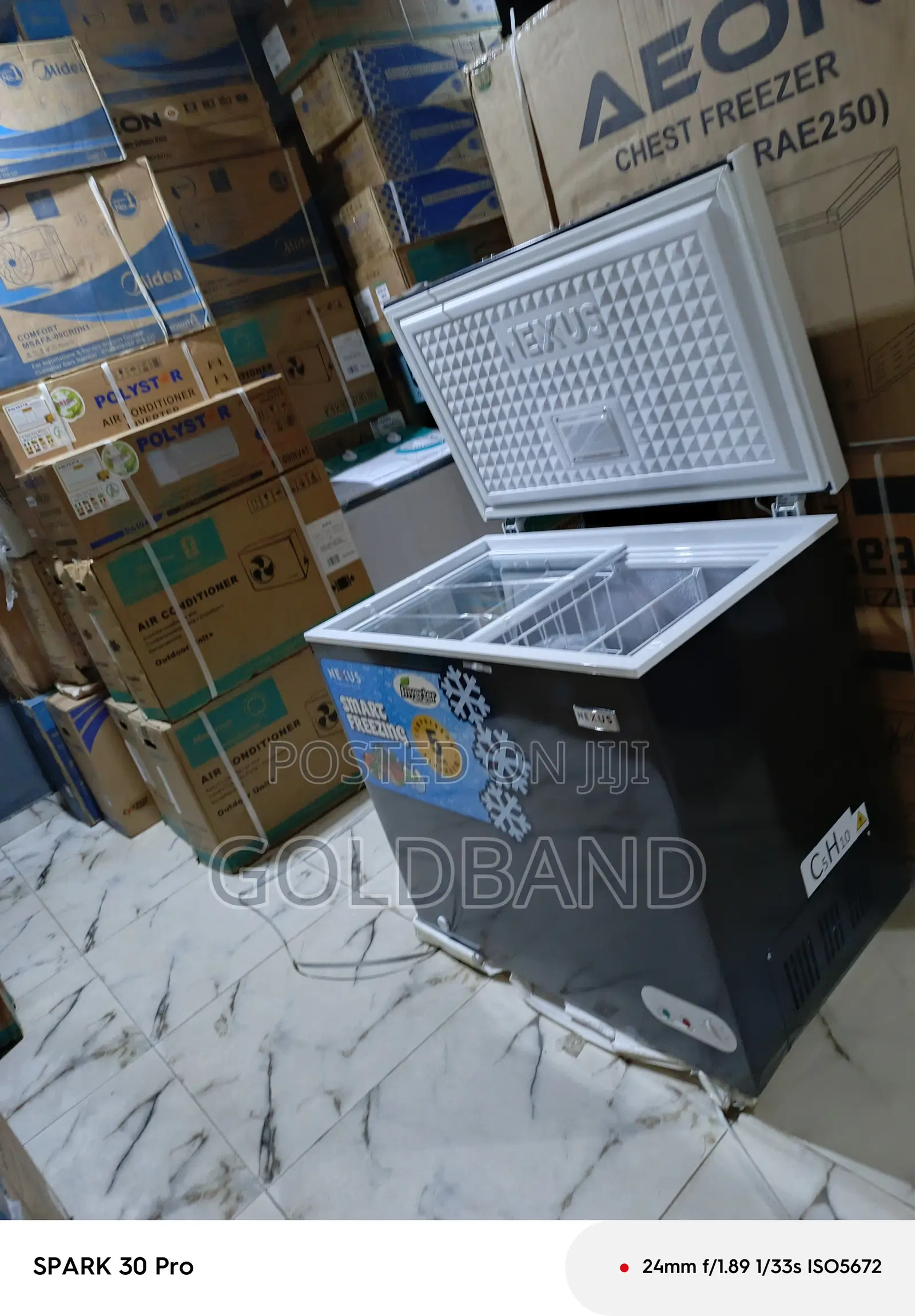 Nexus 205l Inverter Freezer – Super Fast Freezing