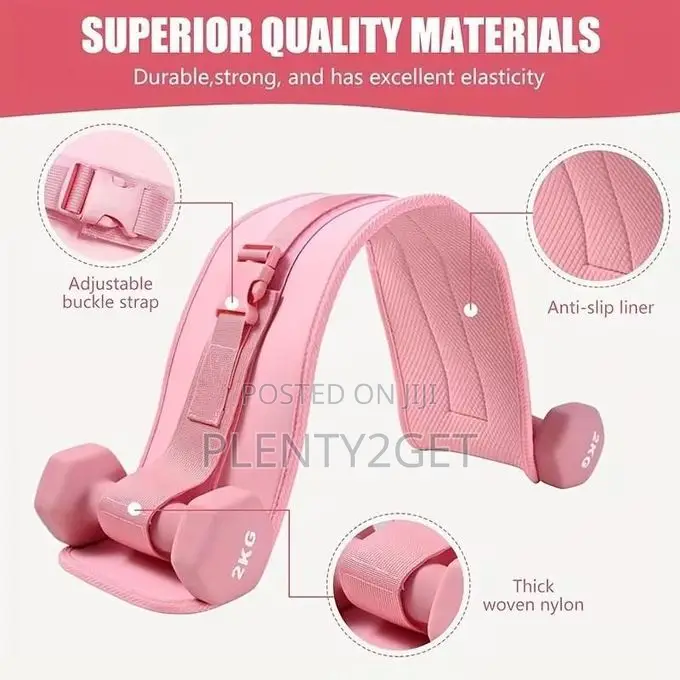 Yoga Squatting Bridge Weightlifting Assistance Belt With Buckle Clos