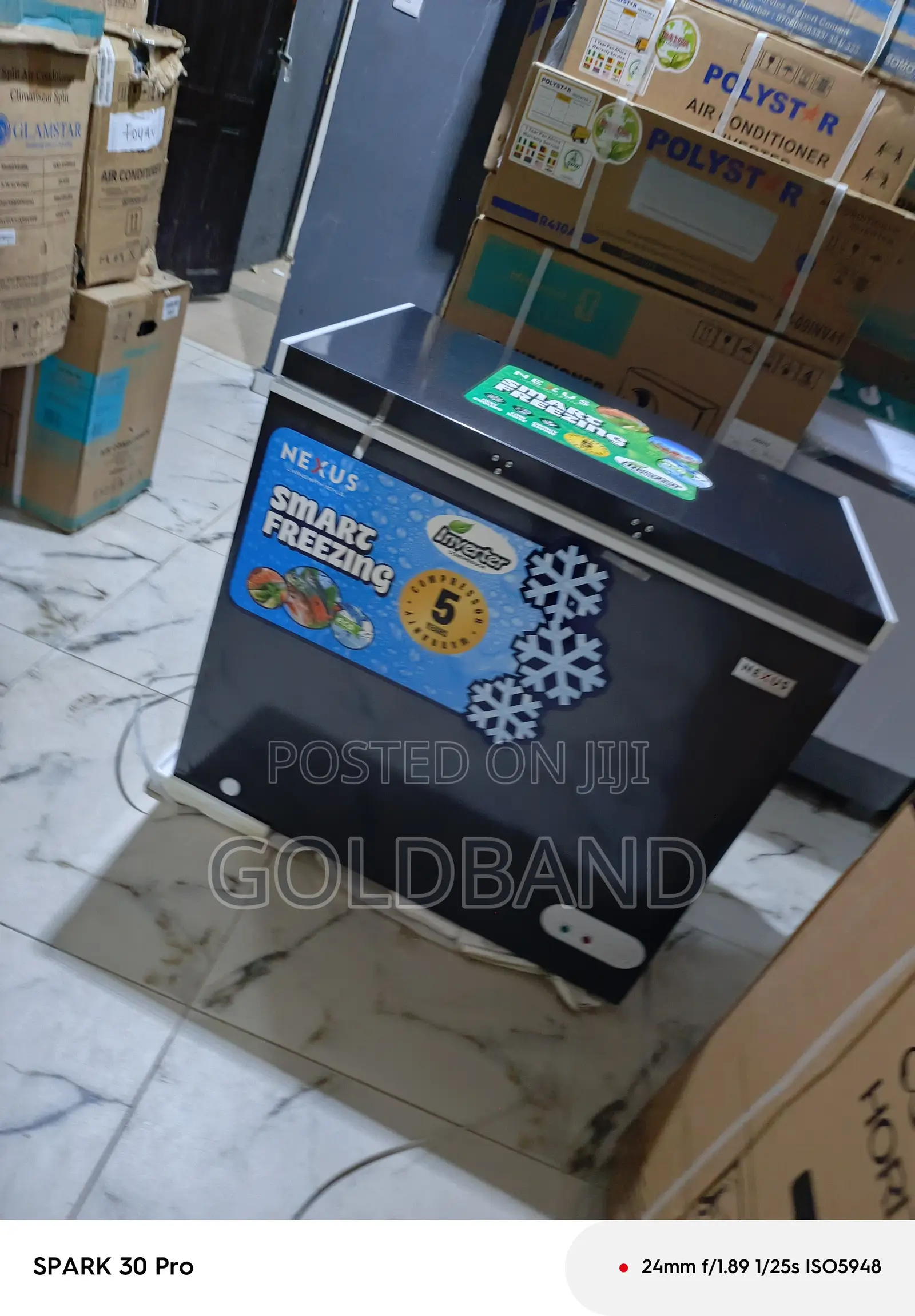Nexus 205l Inverter Freezer – Strong Long-Lasting