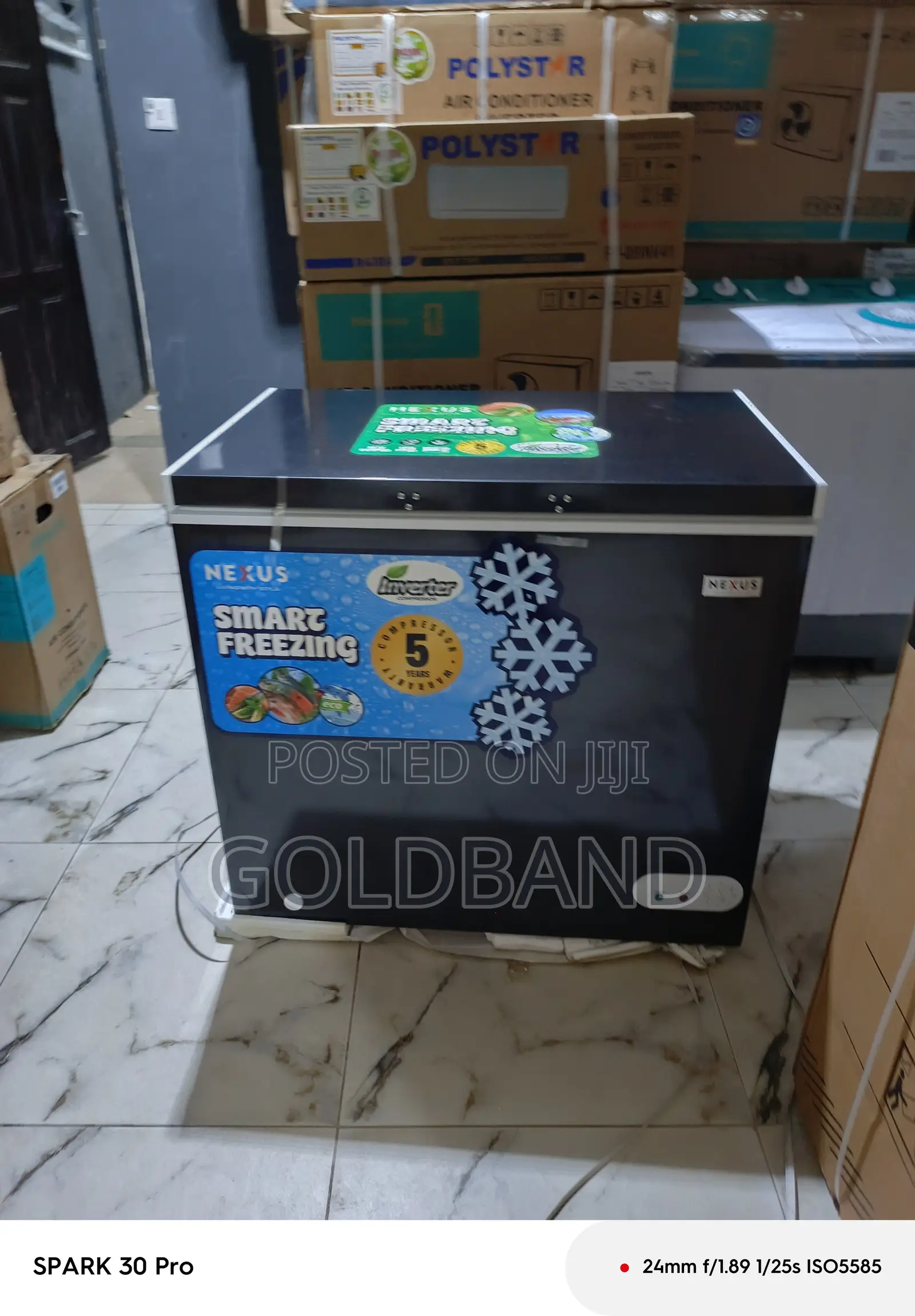 Nexus 205l Freezer – Powerful Inverter Cooling System