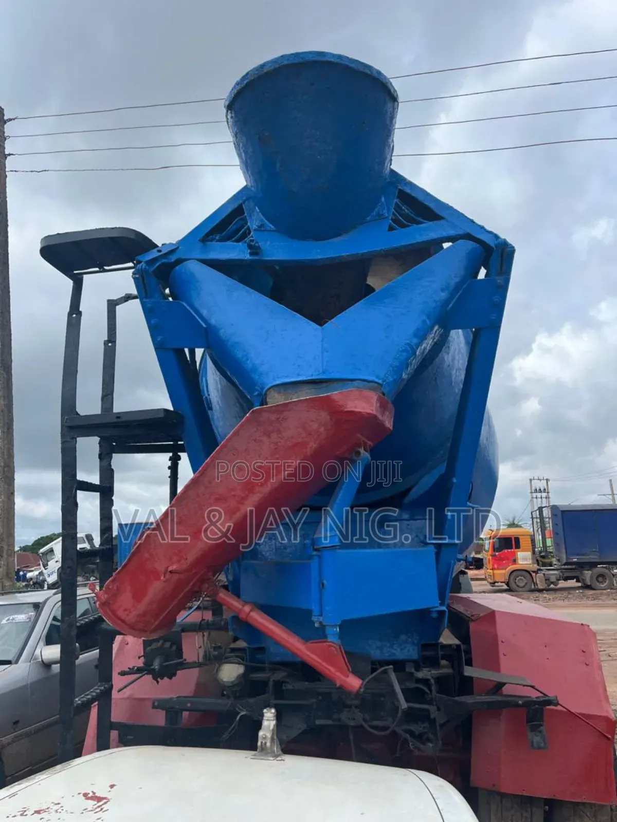 6 Cubic Meters Mercedes Mobile Concrete Mixer - Nigerian Use