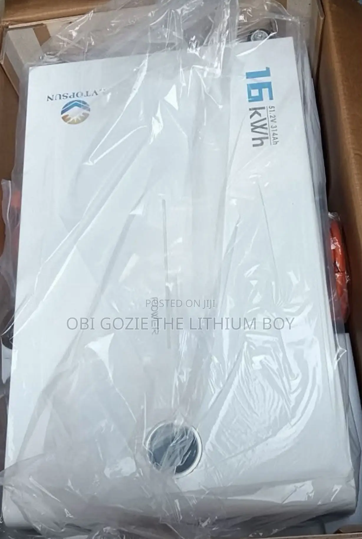 Lvtopsun Solar Lithium Battery 16kwh G4. Best Importer Distributor